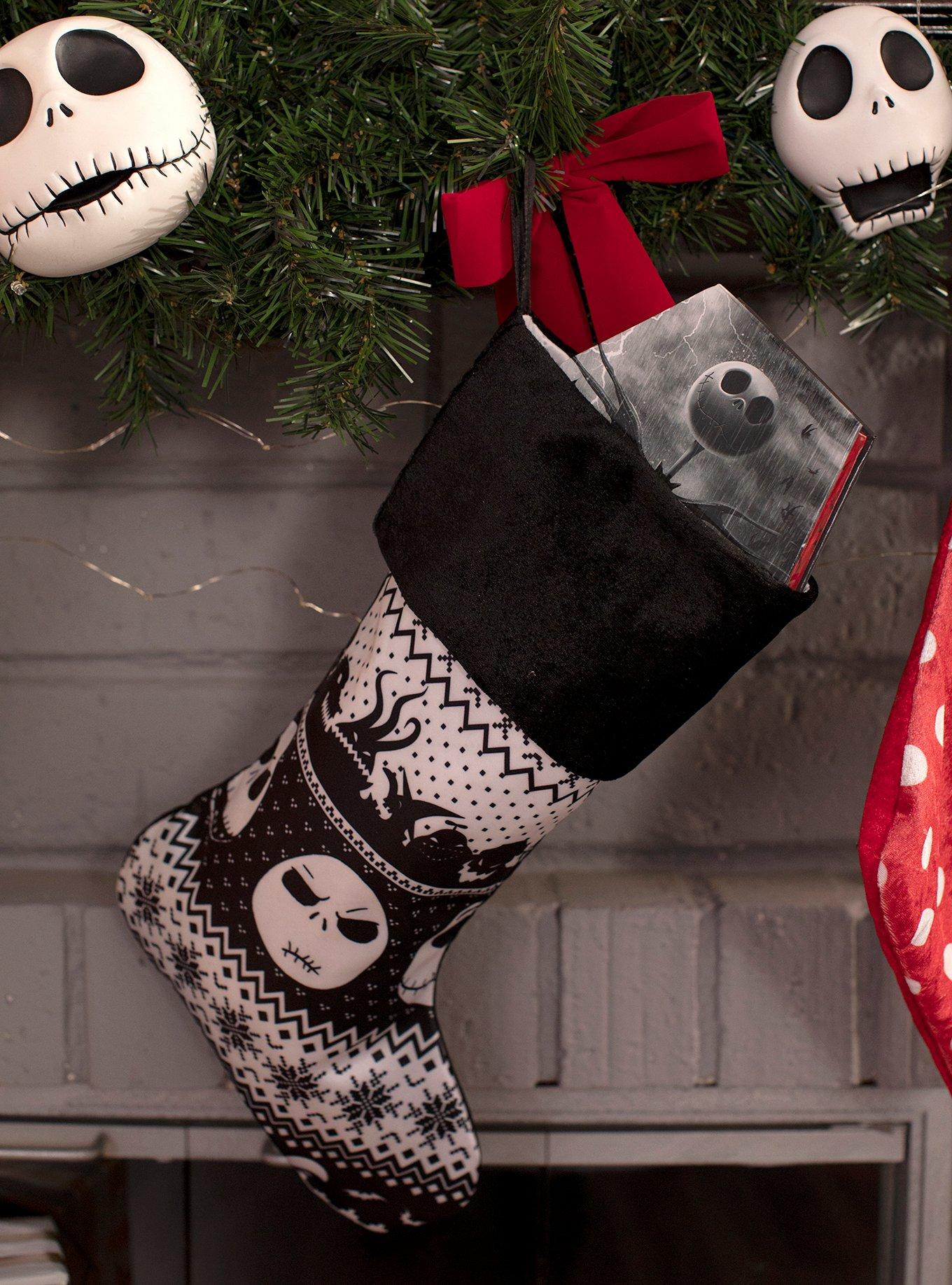 The Nightmare Before Christmas Fair Isle Stocking, , alternate