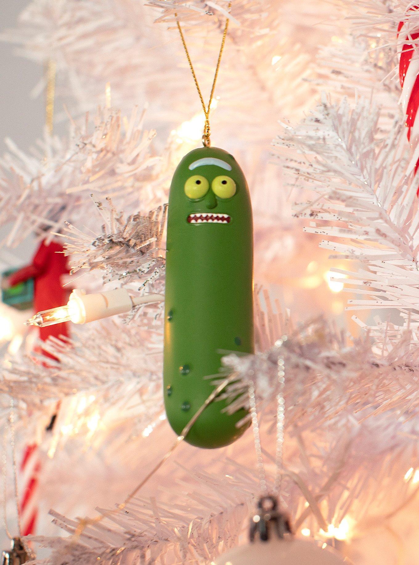 Rick And Morty Pickle Rick Ornament, , alternate