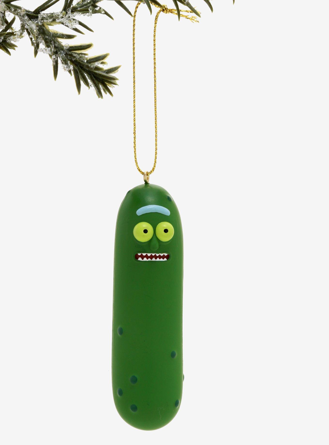 Rick And Morty Pickle Rick Ornament, , alternate