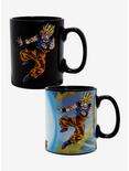 Dragon Ball Z Kid Buu & Super Saiyan Goku Heat Reveal Mug & Coaster Set, , alternate