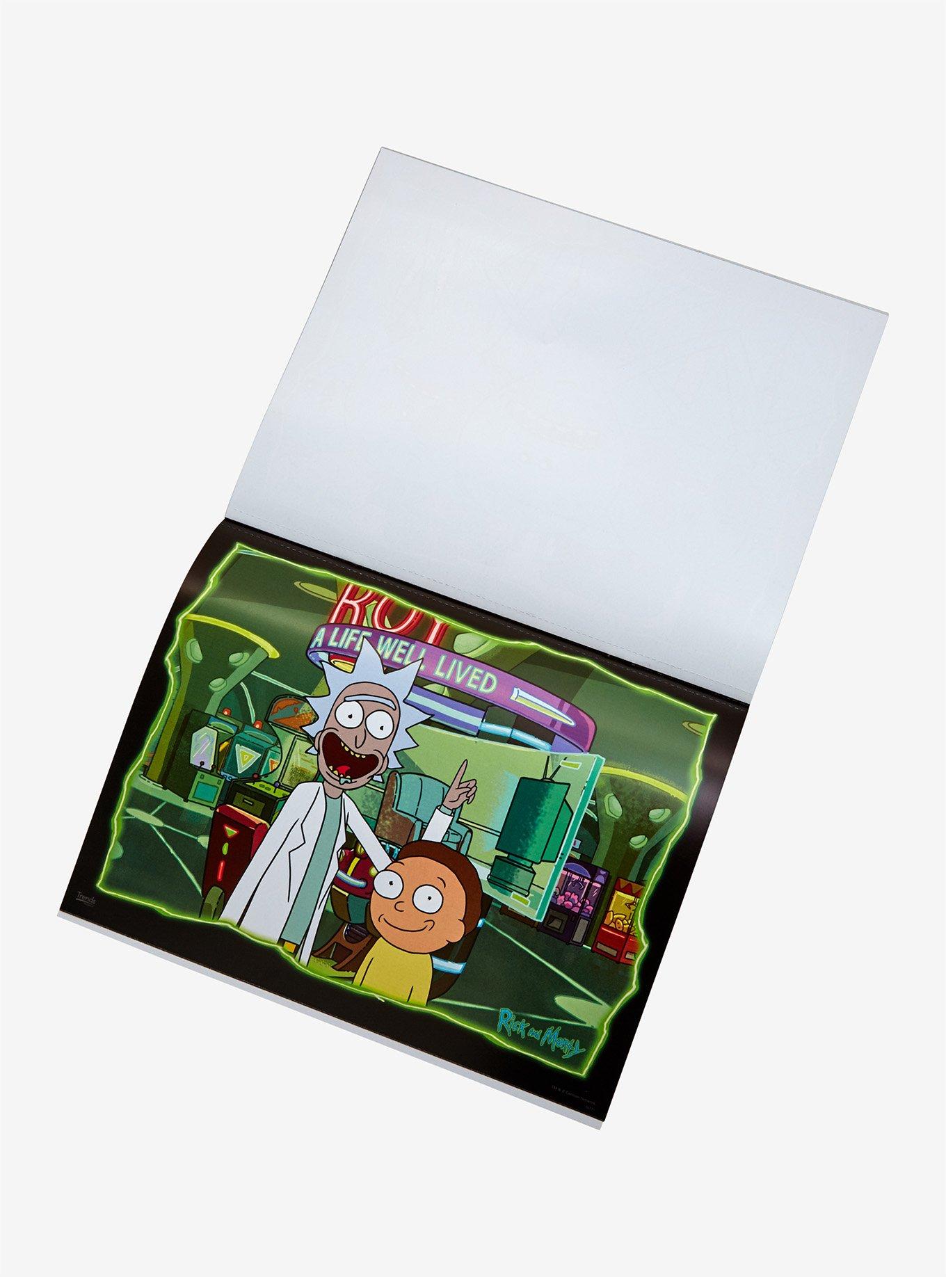Rick And Morty Poster Book, , alternate