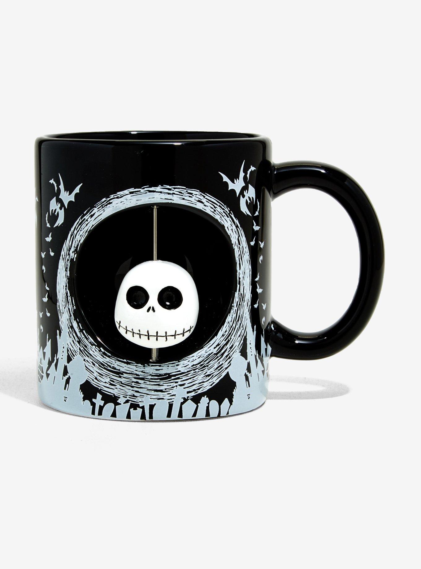 The Nightmare Before Christmas Jack Skellington Spinner Mug, , alternate