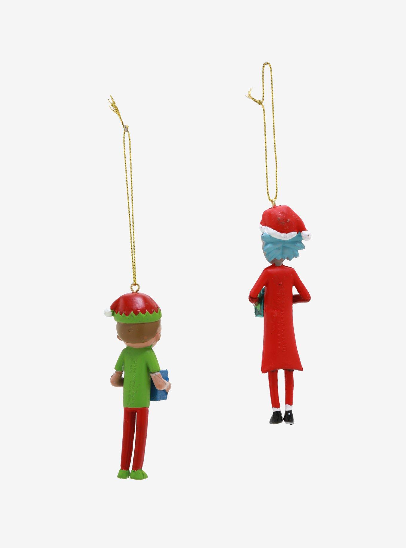 Rick And Morty Present Ornament Set, , alternate