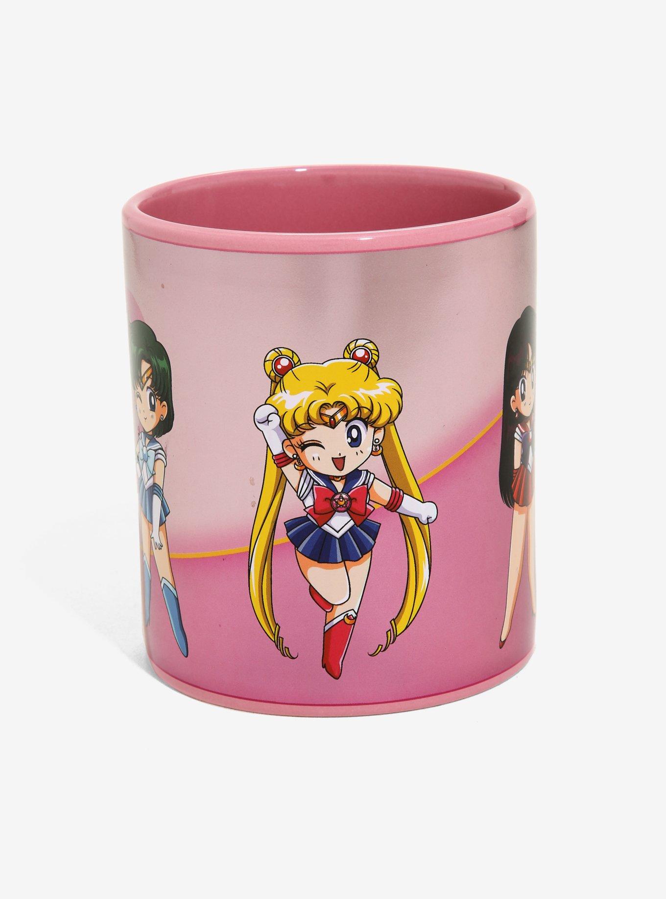 Sailor Moon Chibi Guardians Mug With Lid, , alternate