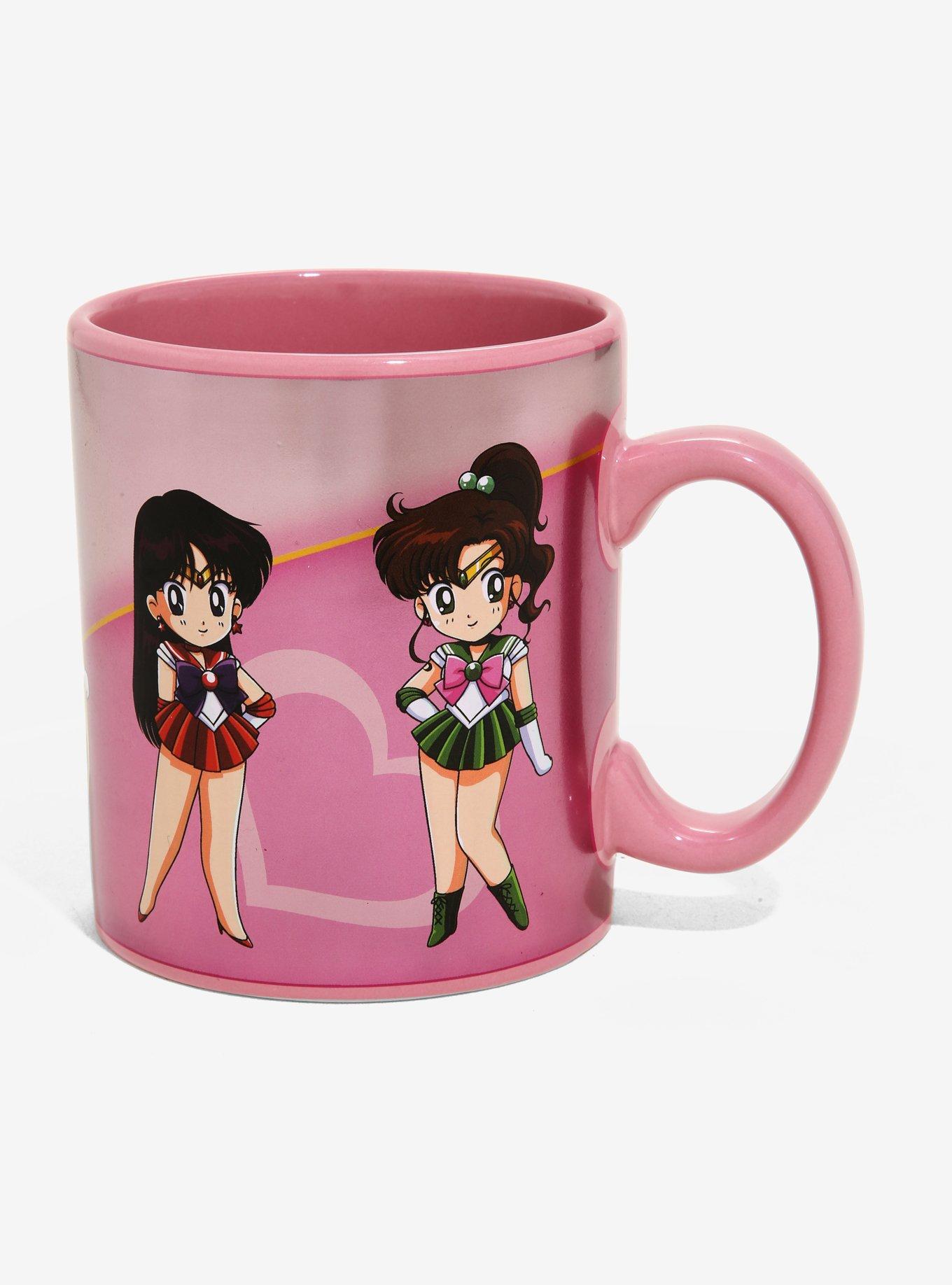 Sailor Moon Chibi Guardians Mug With Lid, , alternate