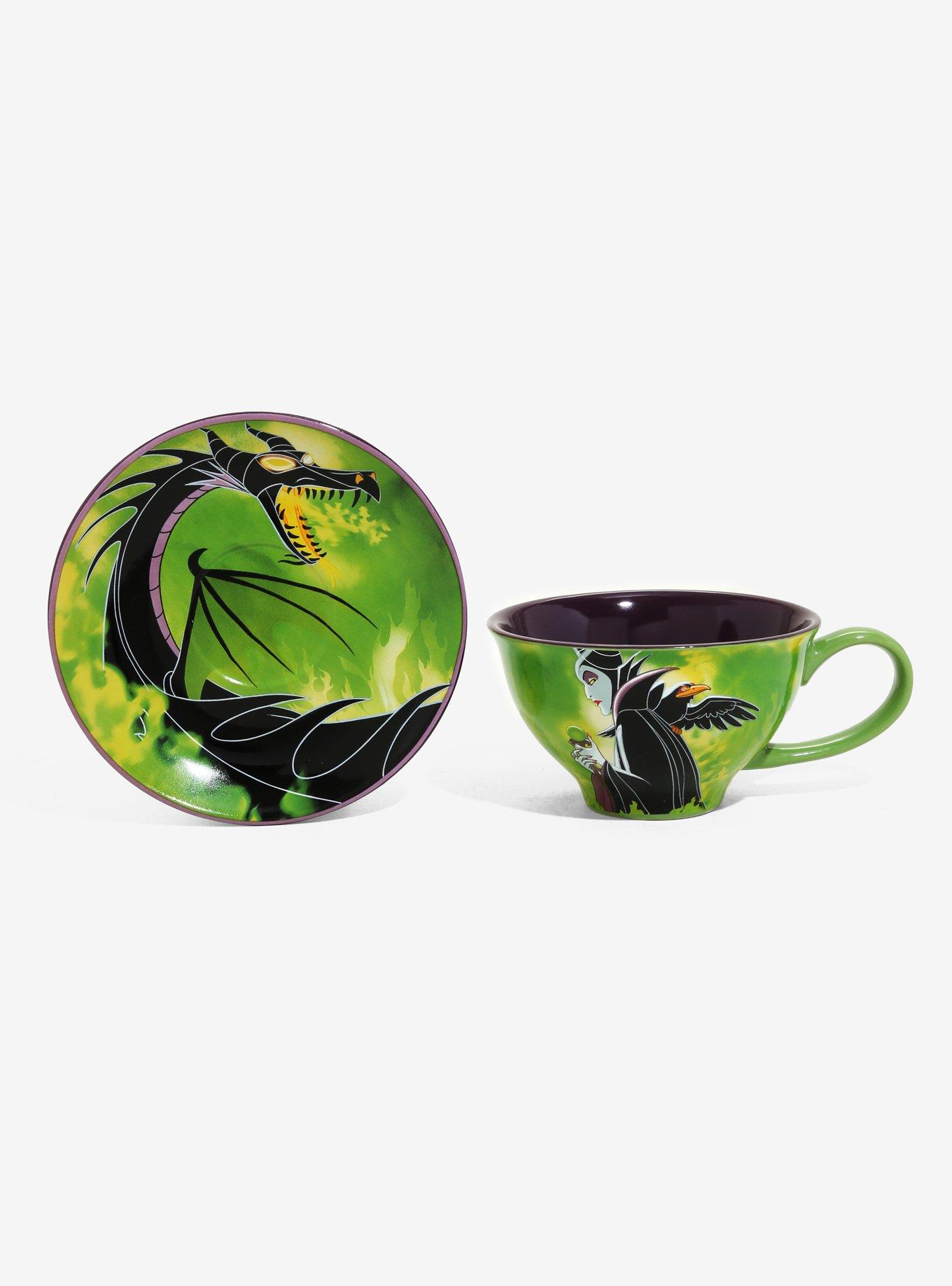 Disney Villains Maleficent Tea Cup With Saucer, , alternate