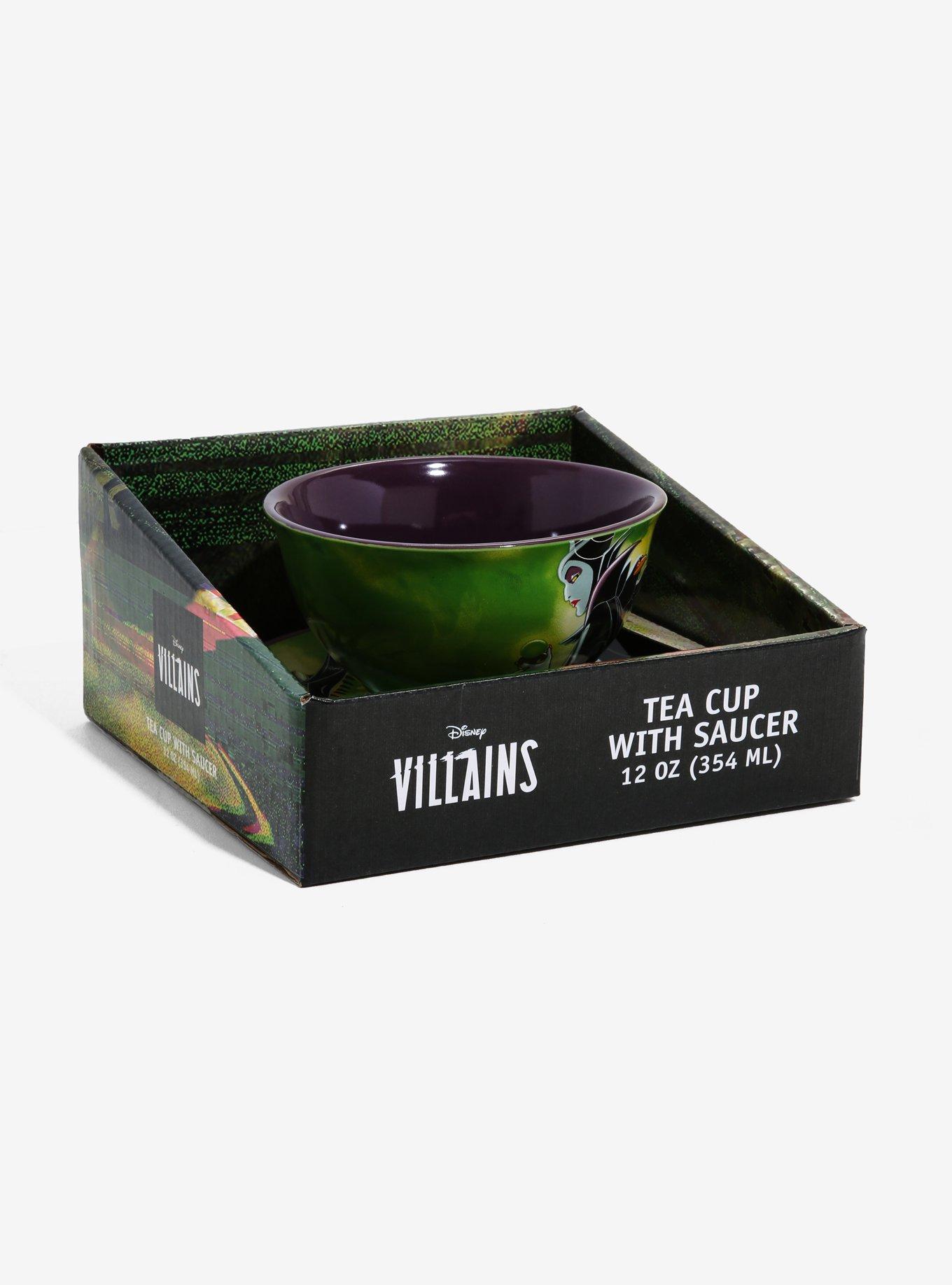Disney Villains Maleficent Tea Cup With Saucer, , alternate