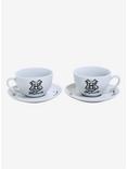 Harry Potter White Grim Tea Cup & Saucer Set - BoxLunch Exclusive, , alternate
