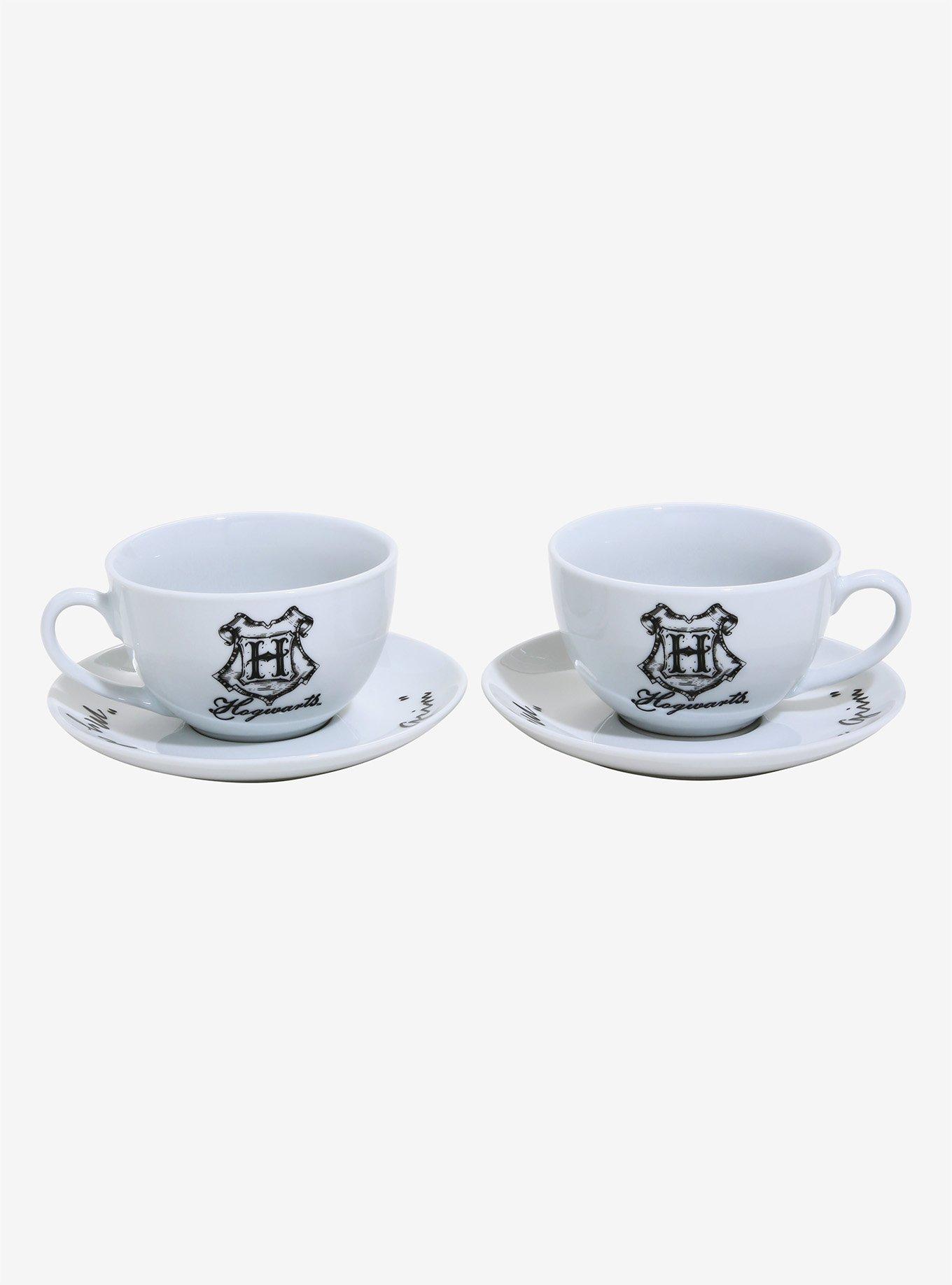 Harry Potter White Grim Tea Cup & Saucer Set - BoxLunch Exclusive, , alternate