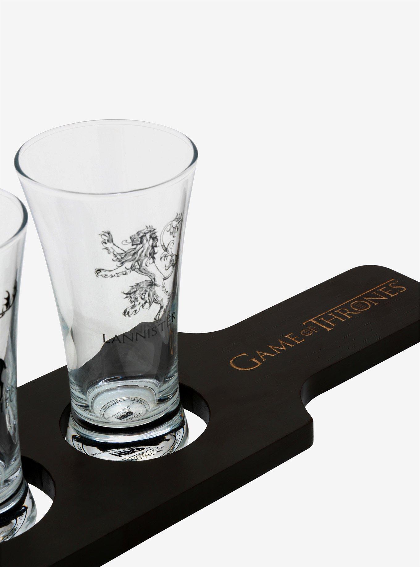 Game of Thrones Glass Flight Set, , alternate