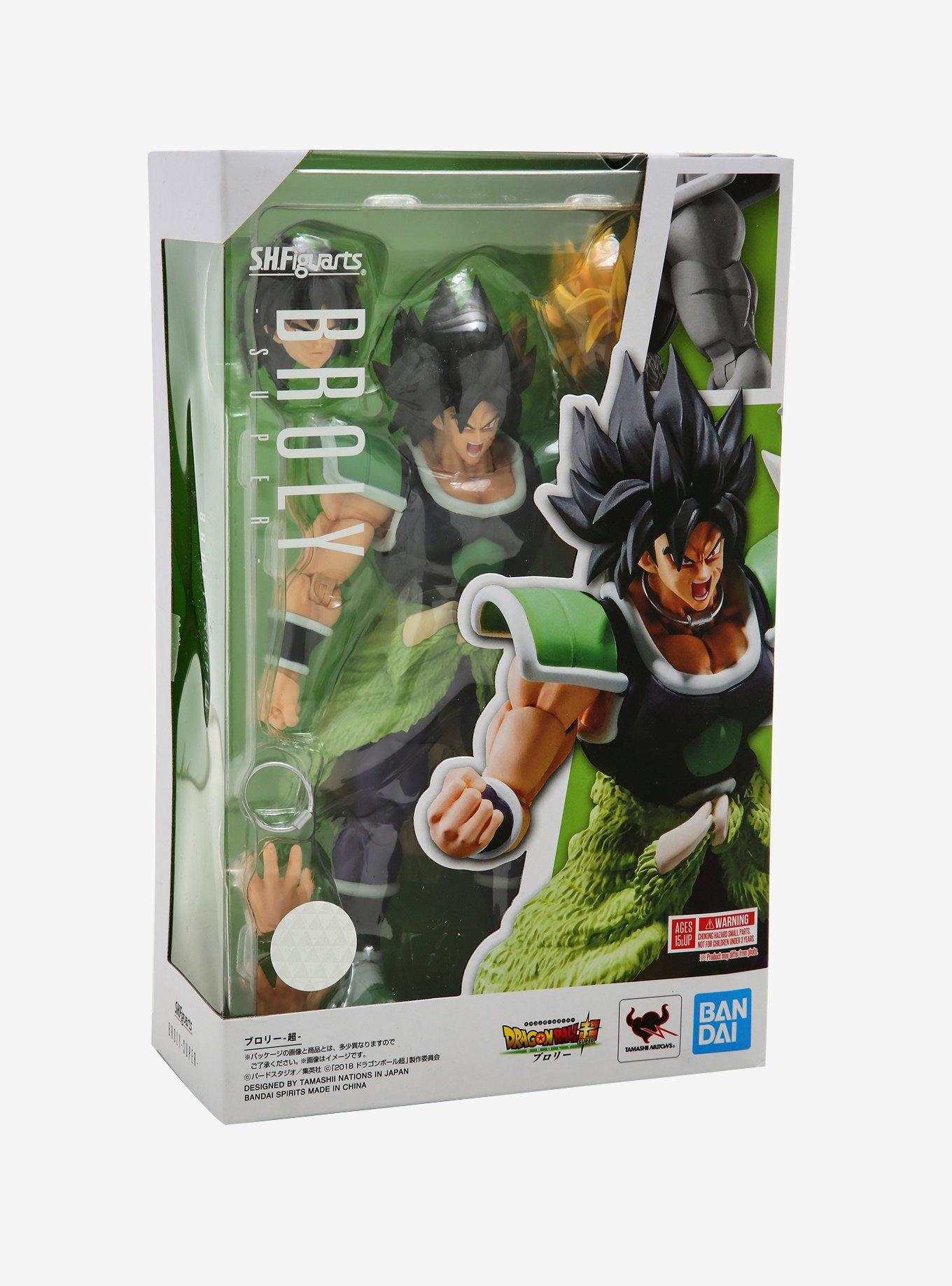 Bandai Dragon Ball Super: Broly Super Saiyan Broly S.H.Figuarts Collectible Figure, , alternate