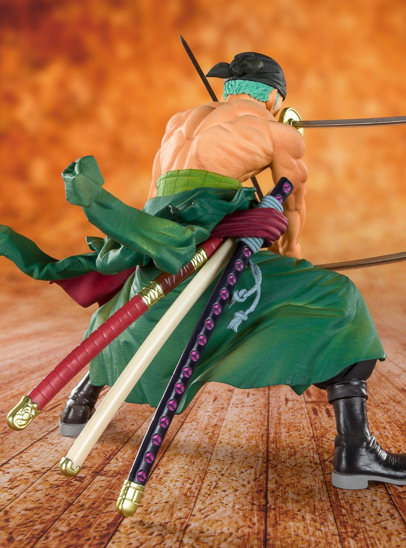 Bandai FiguartsZERO One Piece Pirate Hunter Zoro Collectible Figure, , alternate