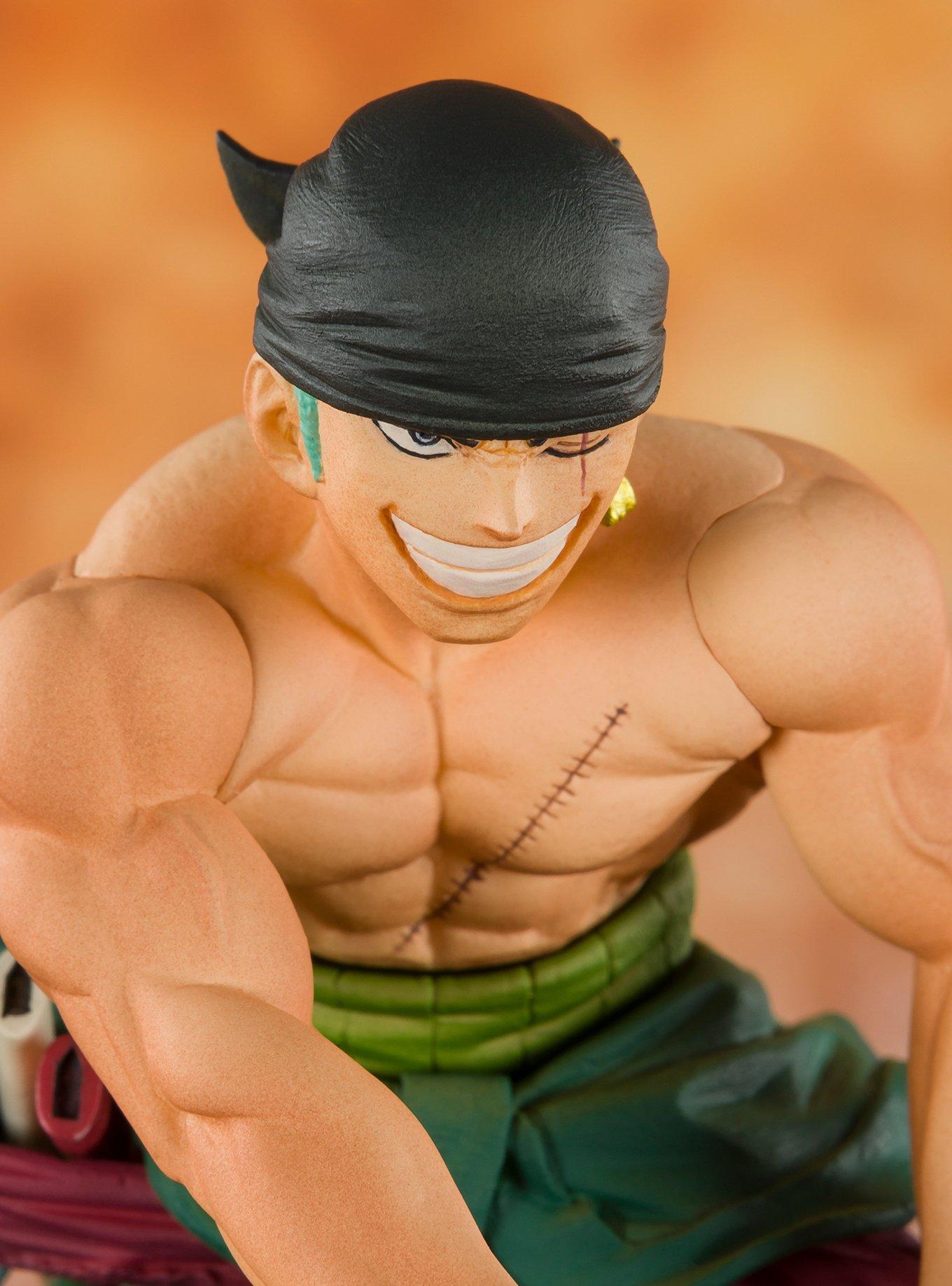 Bandai FiguartsZERO One Piece Pirate Hunter Zoro Collectible Figure, , alternate
