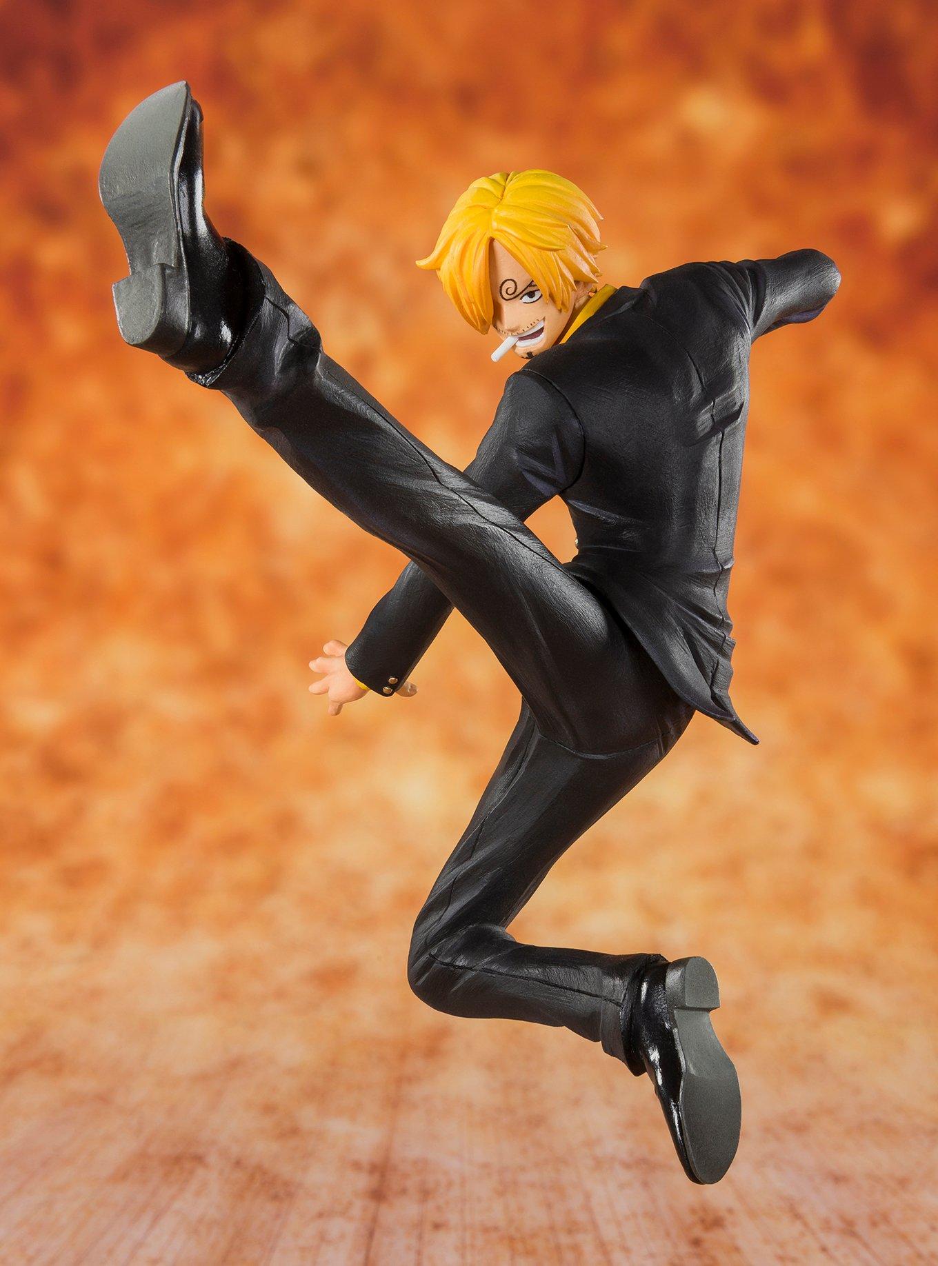 Bandai FiguartsZERO One Piece Black Leg Sanji Collectible Figure, , alternate