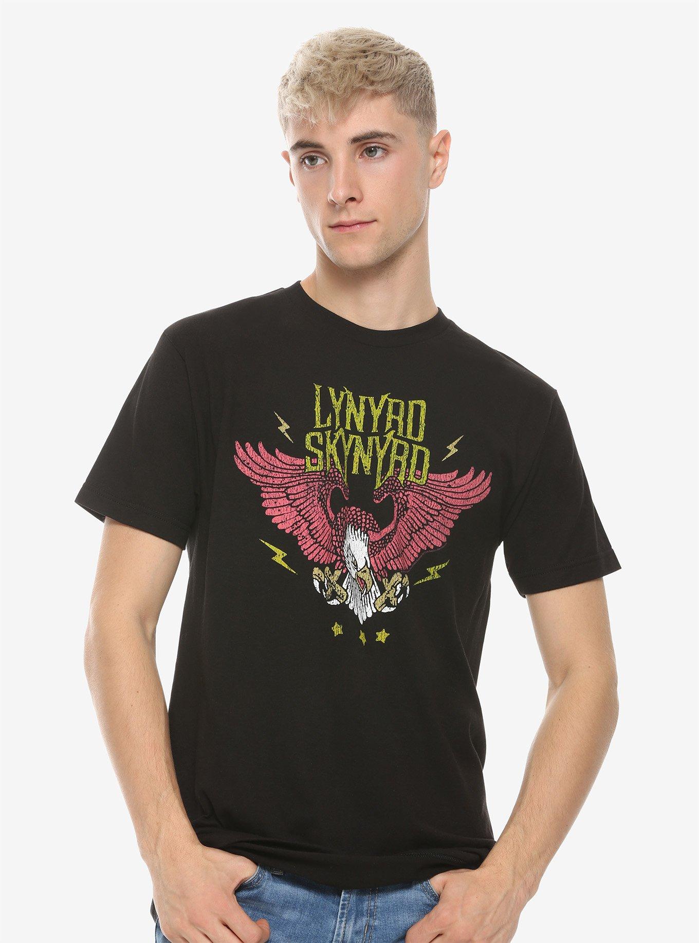 Lynyrd Skynyrd Flying Eagle T-Shirt, BLACK, alternate