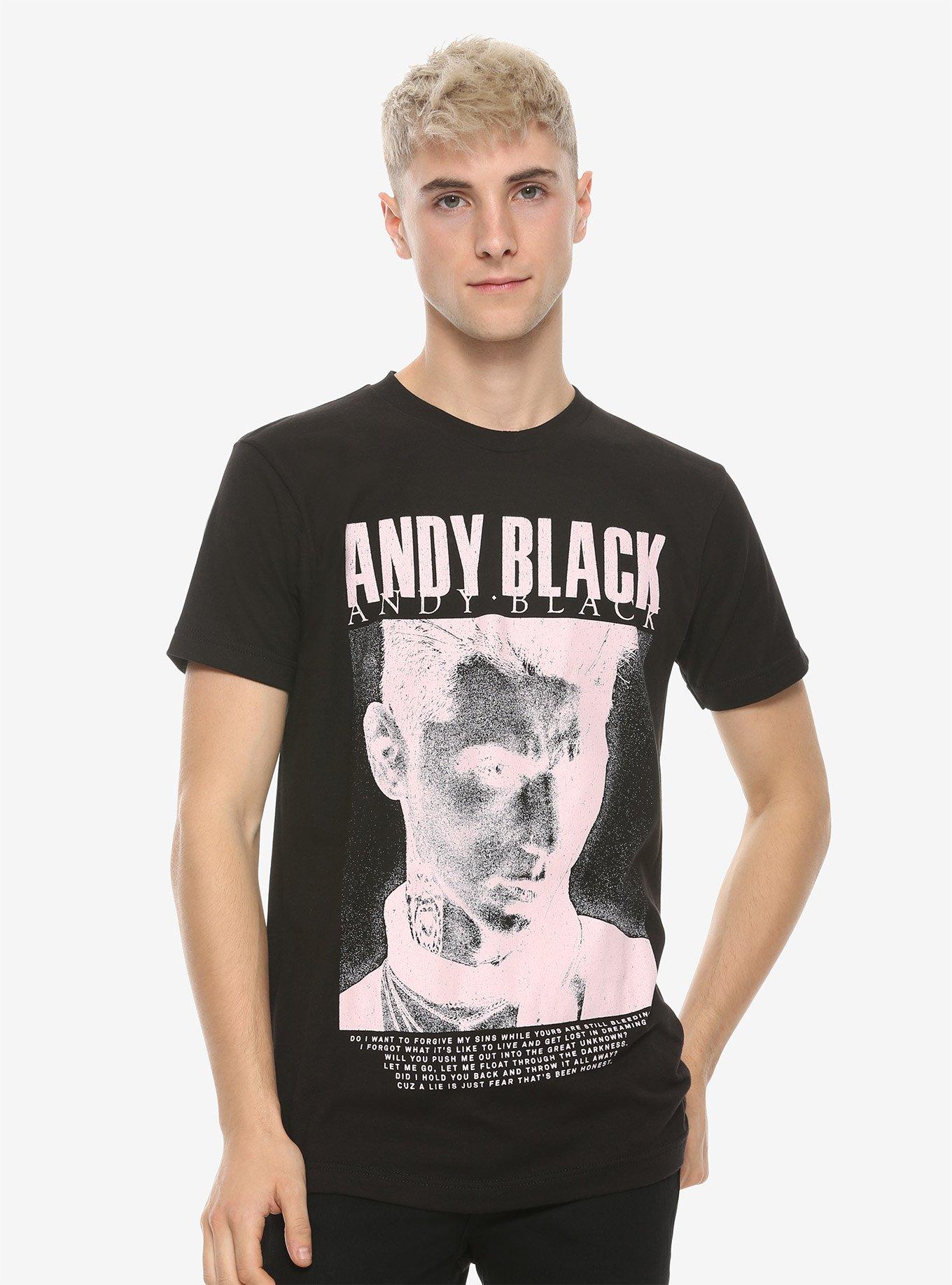 Andy Black The Martyr T-Shirt, BLACK, alternate