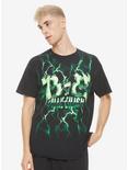 Billie Eilish Green Lightning T-Shirt, , alternate