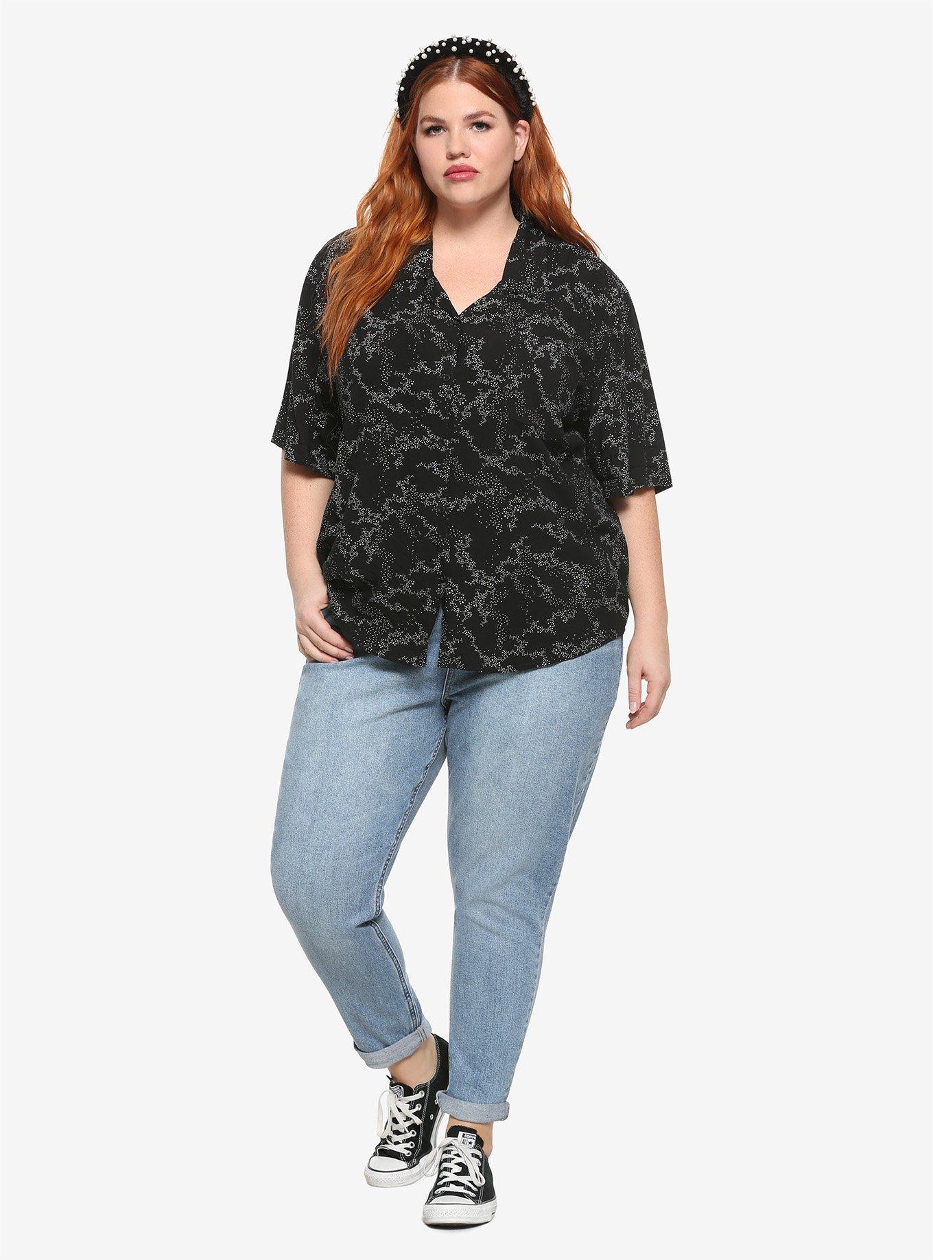 HT Denim Indigo Mom Jeans Plus Size, INDIGO, alternate