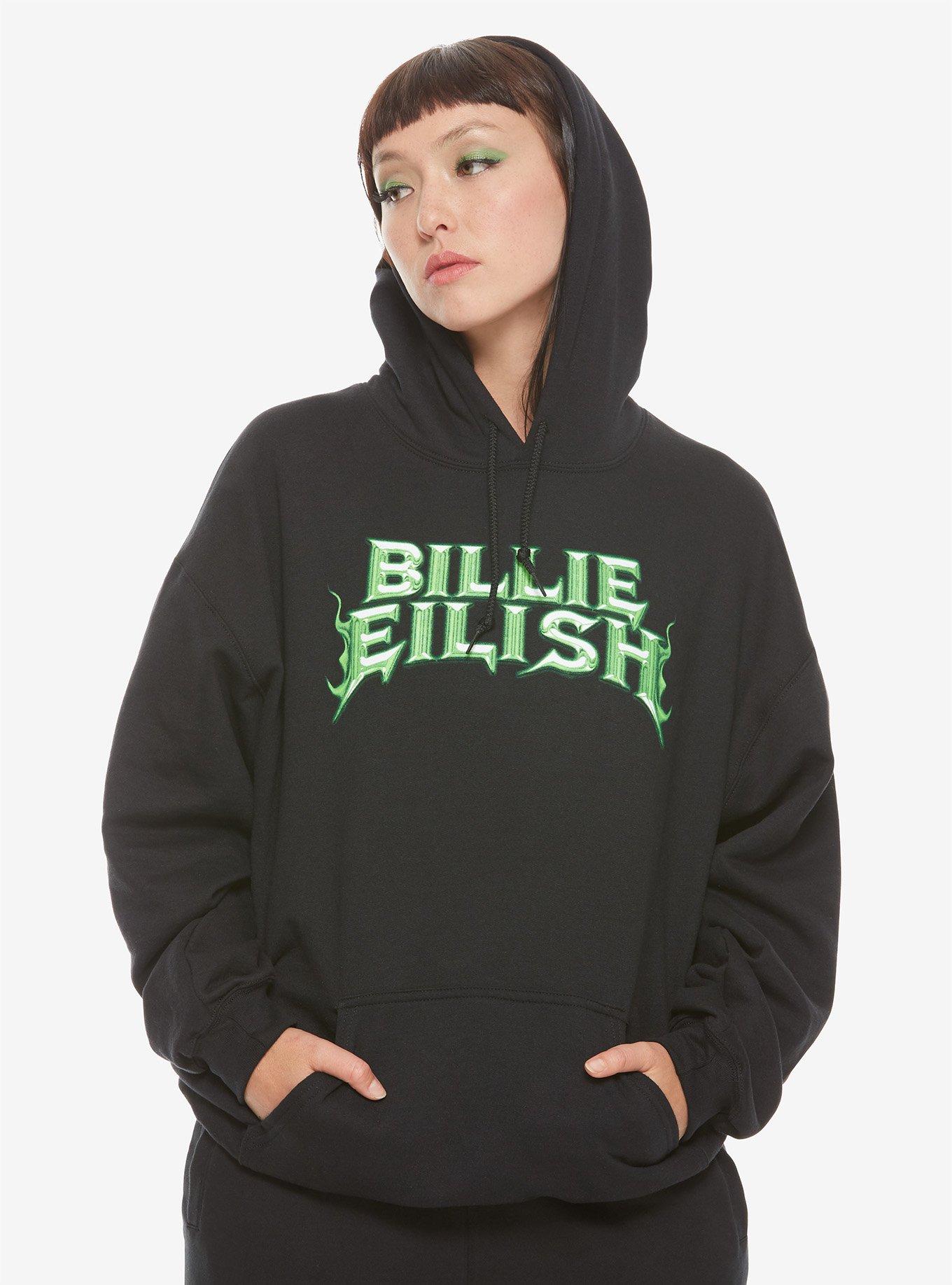 Billie Eilish Green Dice Hoodie, , alternate