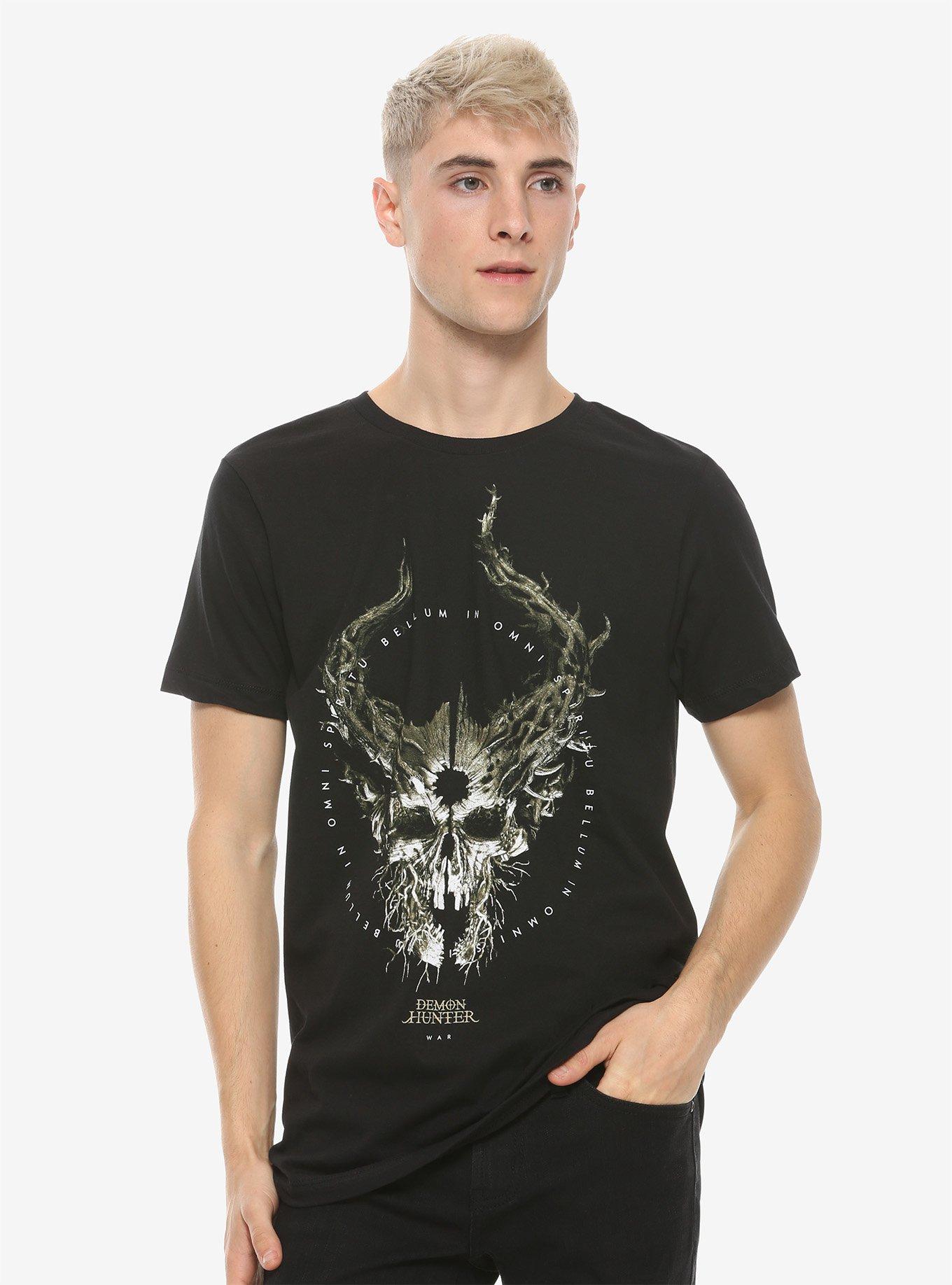 Demon Hunter War T-Shirt, BLACK, alternate