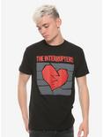 The Interrupters Broken Heart T-Shirt, BLACK, alternate