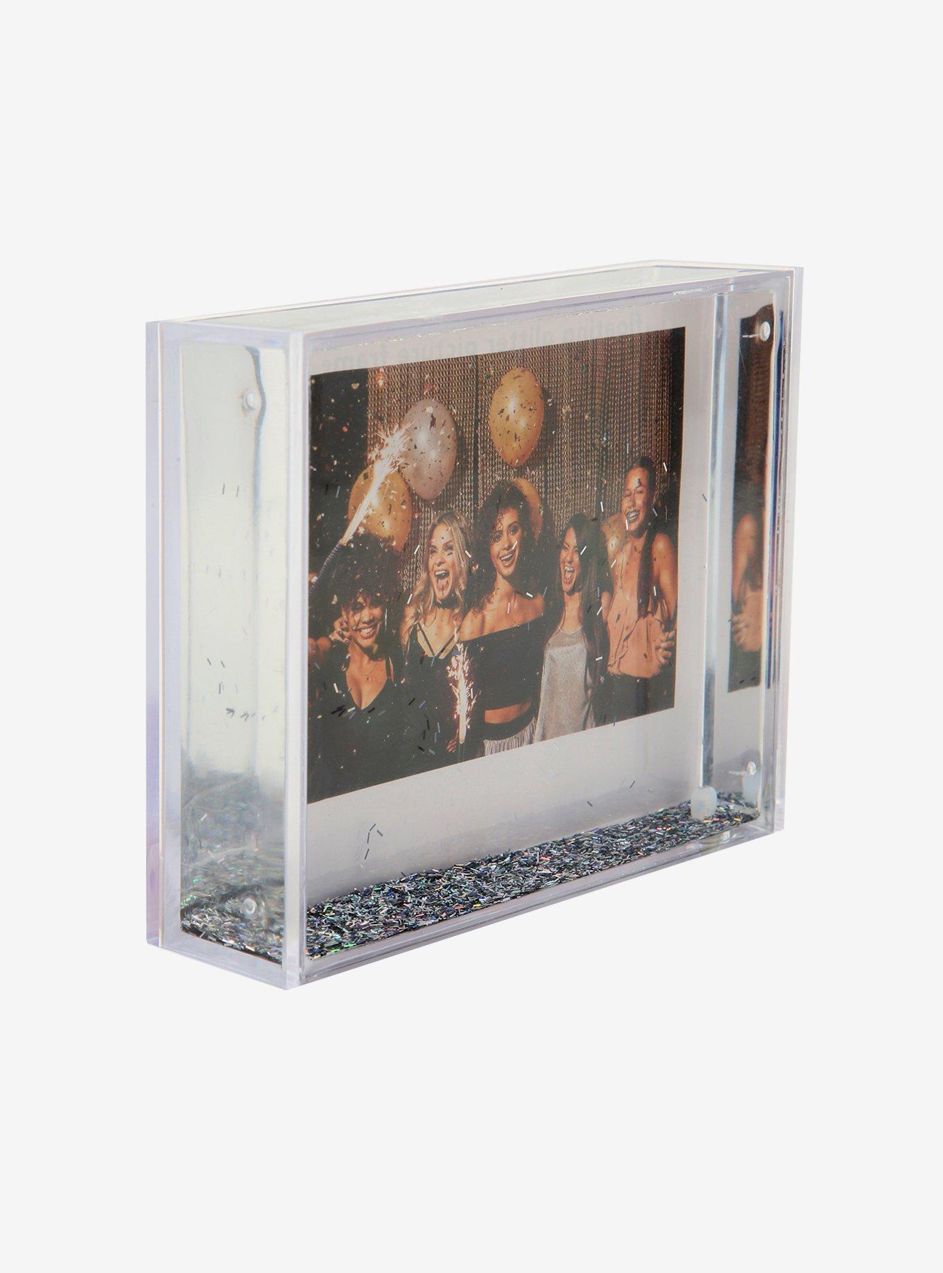 Floating Silver Glitter Picture Frame - BoxLunch Exclusive, , alternate