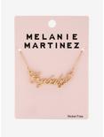 Melanie Martinez Crybaby Nameplate Necklace, , alternate