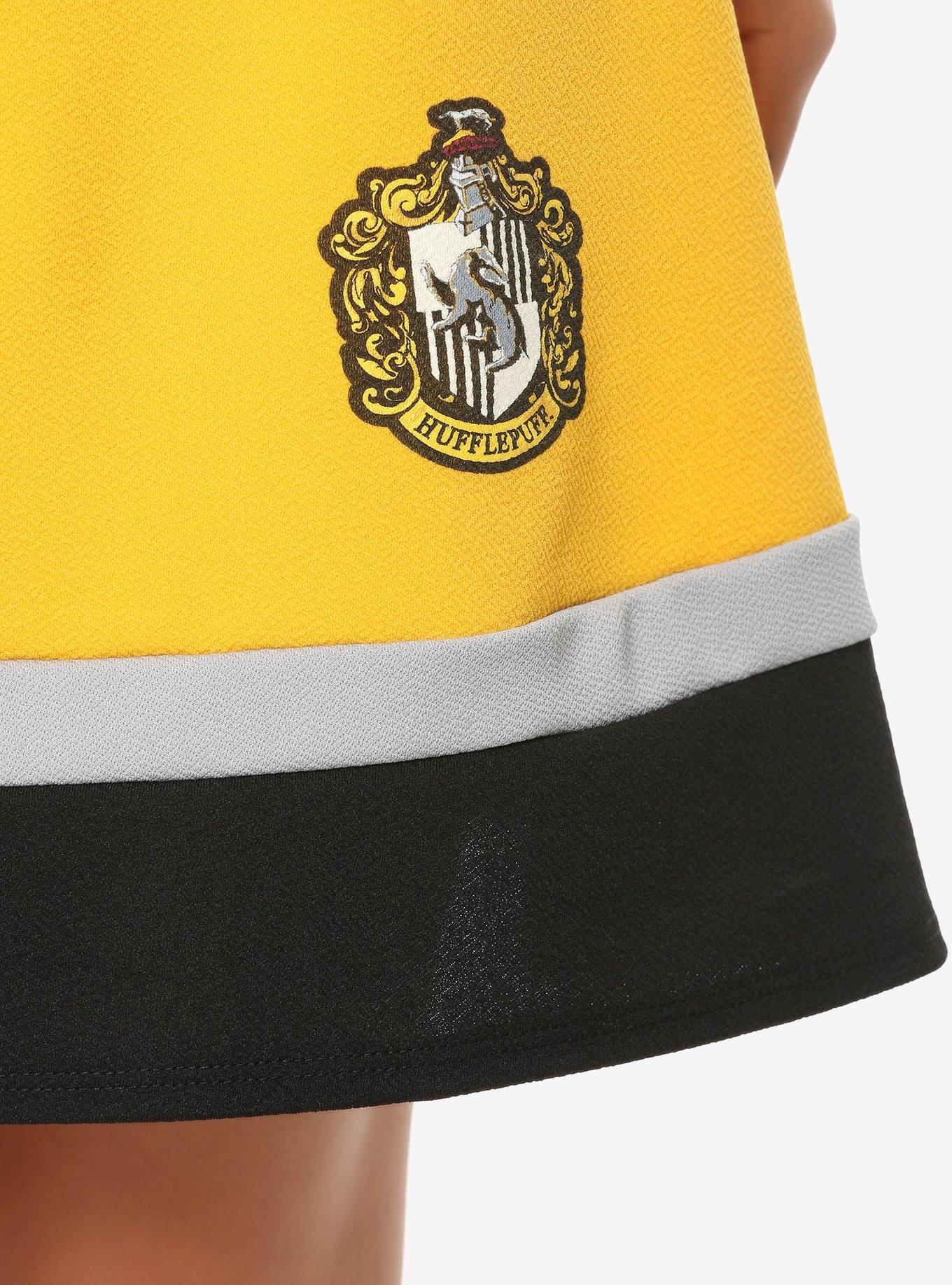 Harry Potter Hufflepuff Color-Block Dress, , alternate
