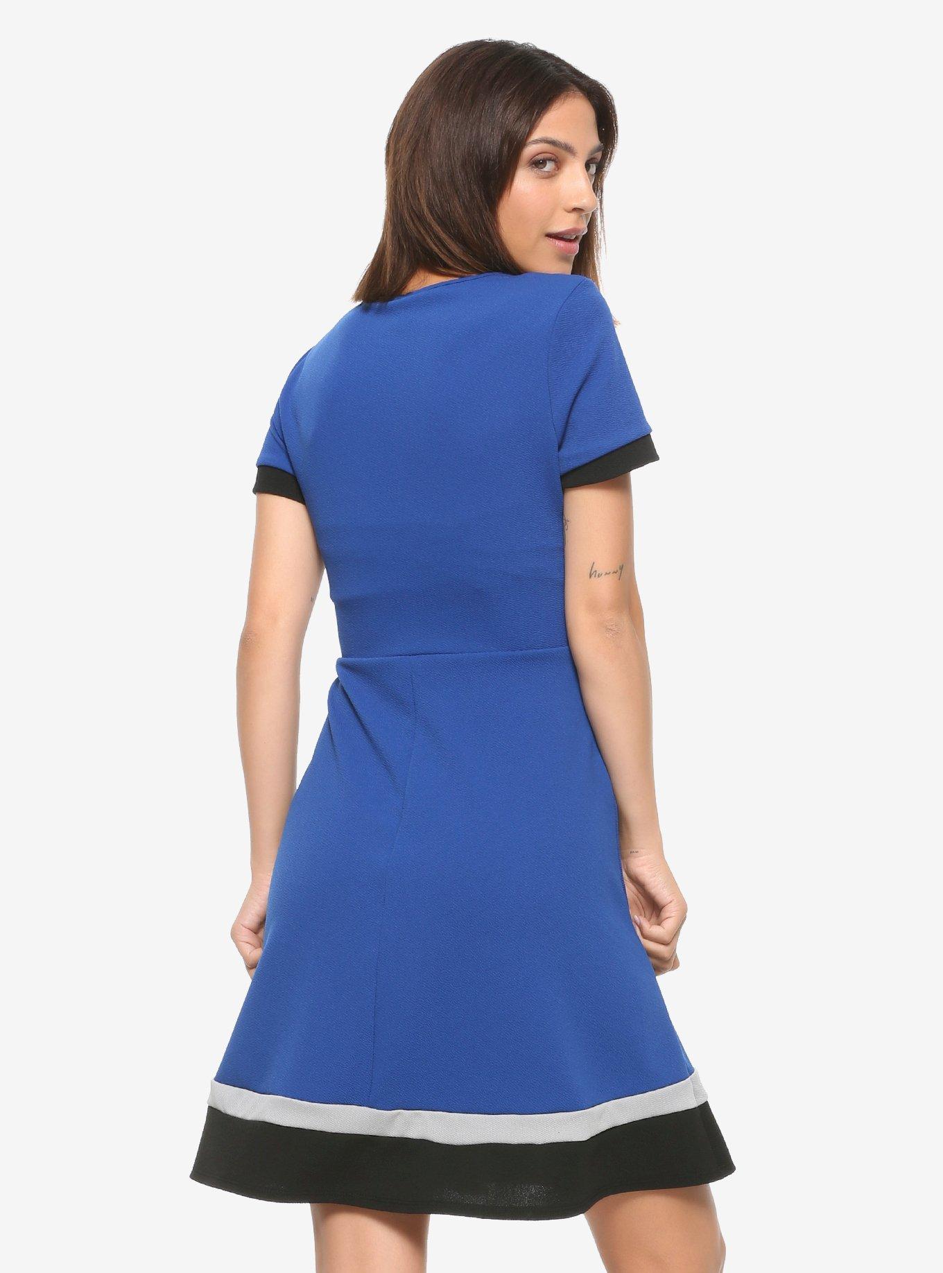 Harry Potter Ravenclaw Color-Block Dress, , alternate