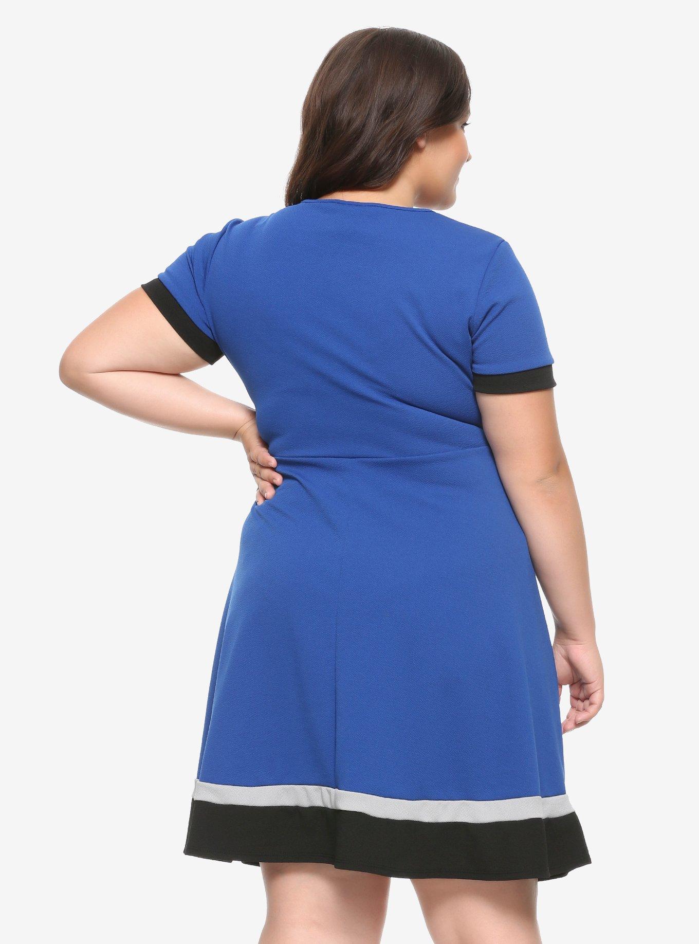 Harry Potter Ravenclaw Color-Block Dress Plus Size, , alternate