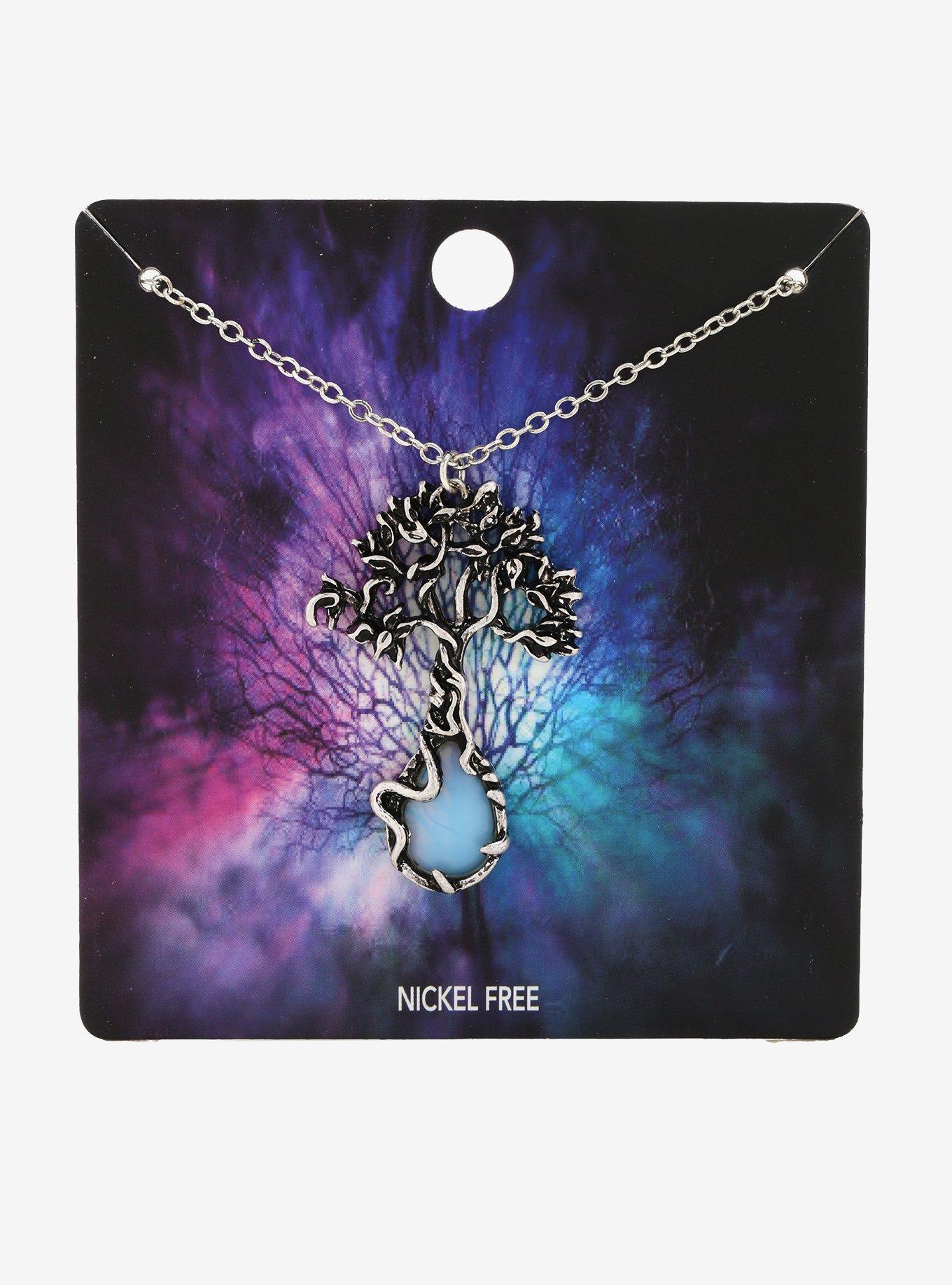 Tree Of Life Opal Necklace, , alternate