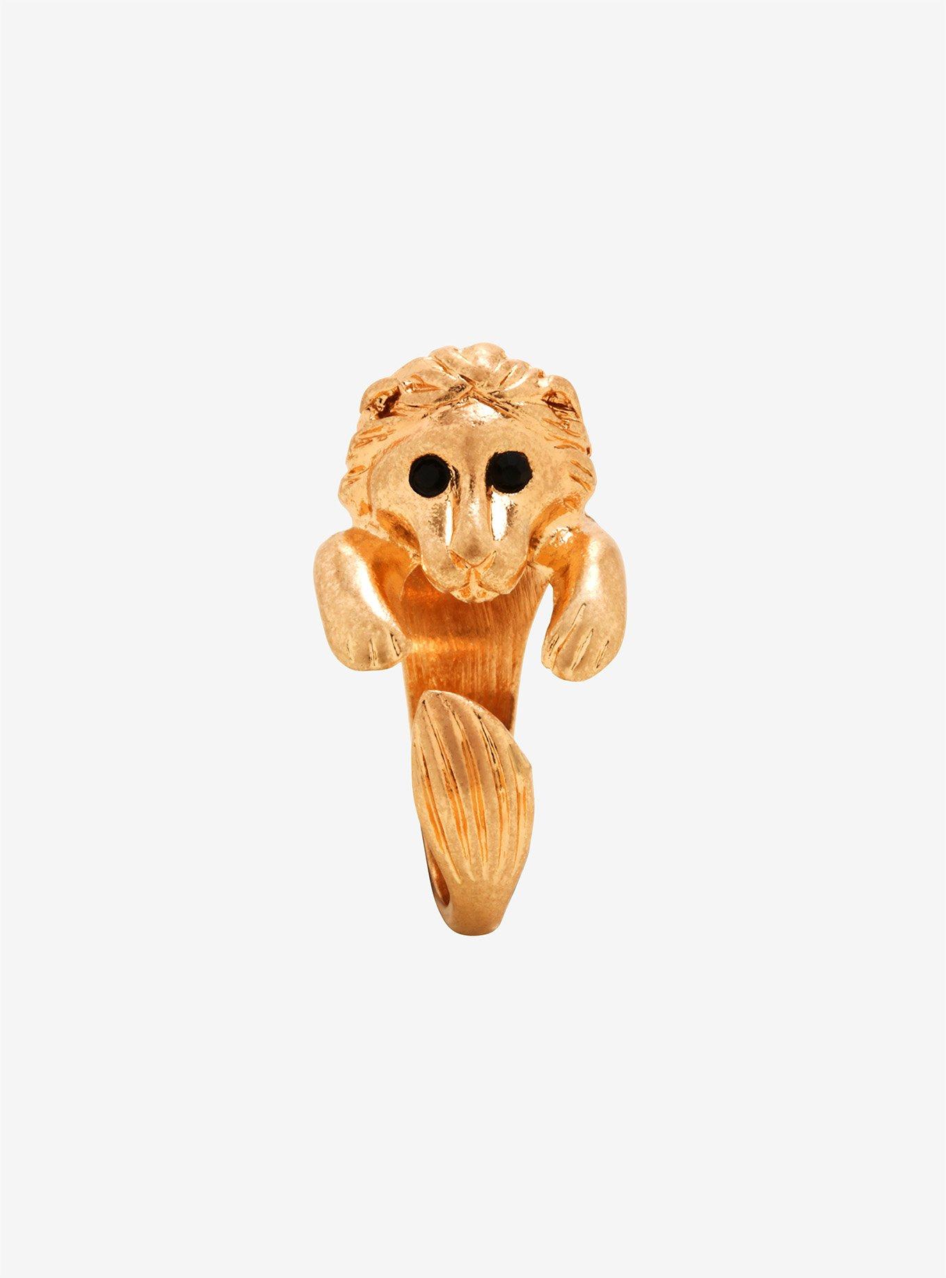 Lion Wrap Ring - BoxLunch Exclusive, , alternate