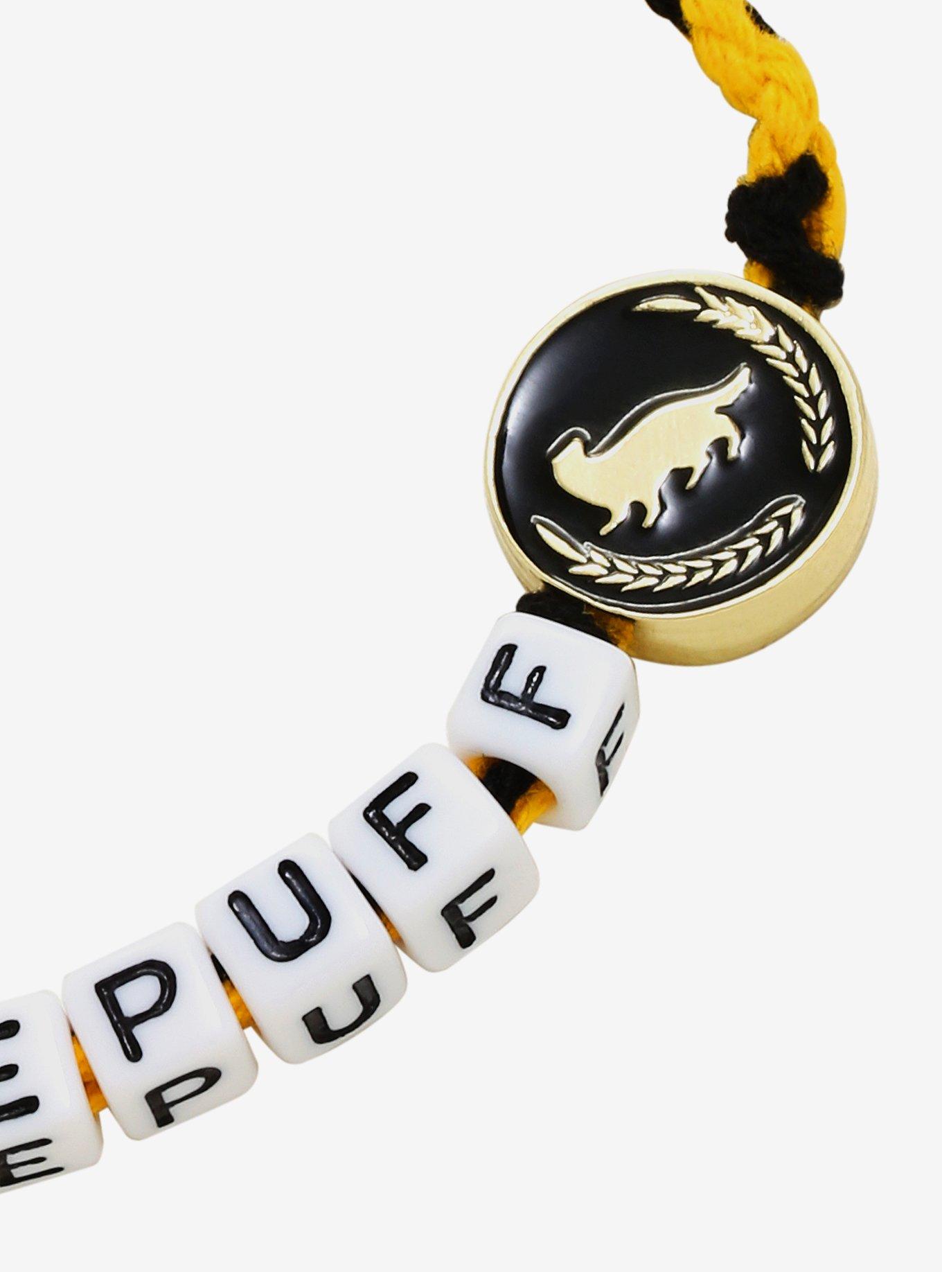 Harry Potter Hufflepuff Letter Bead Braided Bracelet - BoxLunch Exclusive, , alternate