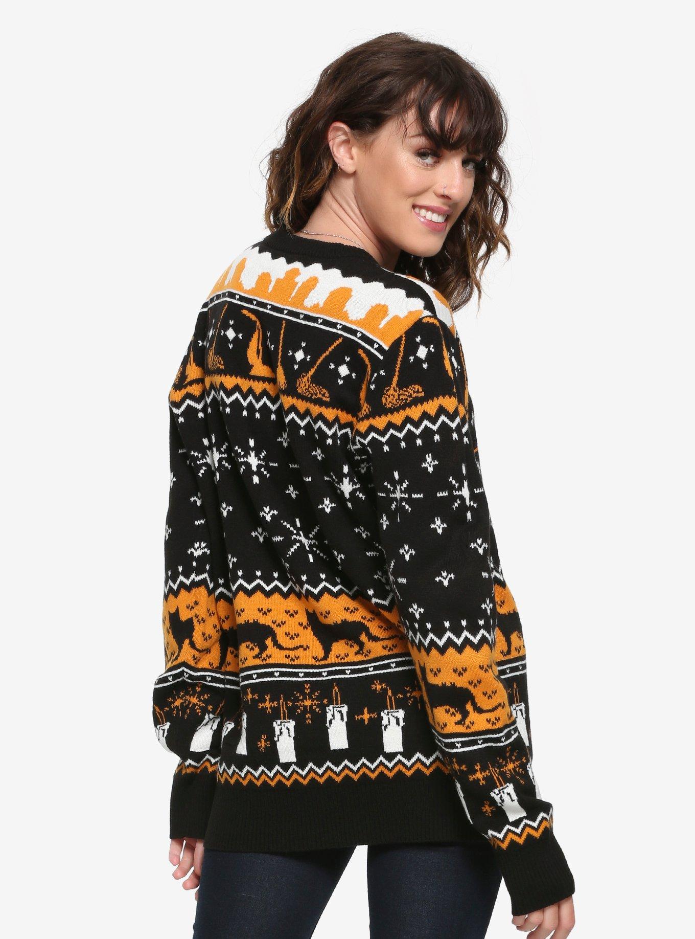 Her Universe Disney Hocus Pocus Halloween Sweater - BoxLunch Exclusive, , alternate
