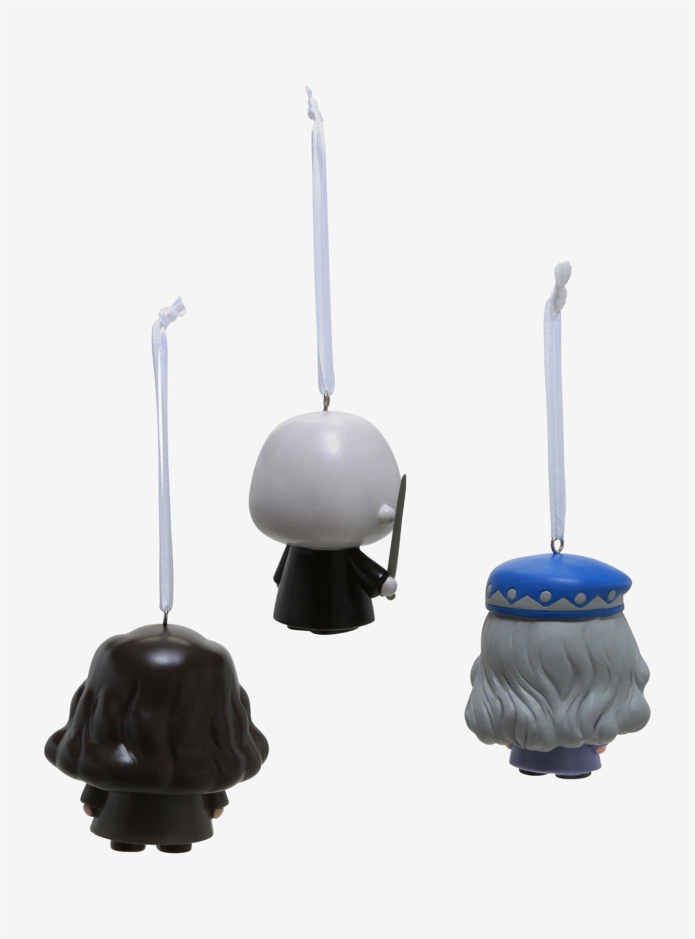 Harry Potter Hagrid Voldemort Dumbledore Ornament Set, , alternate