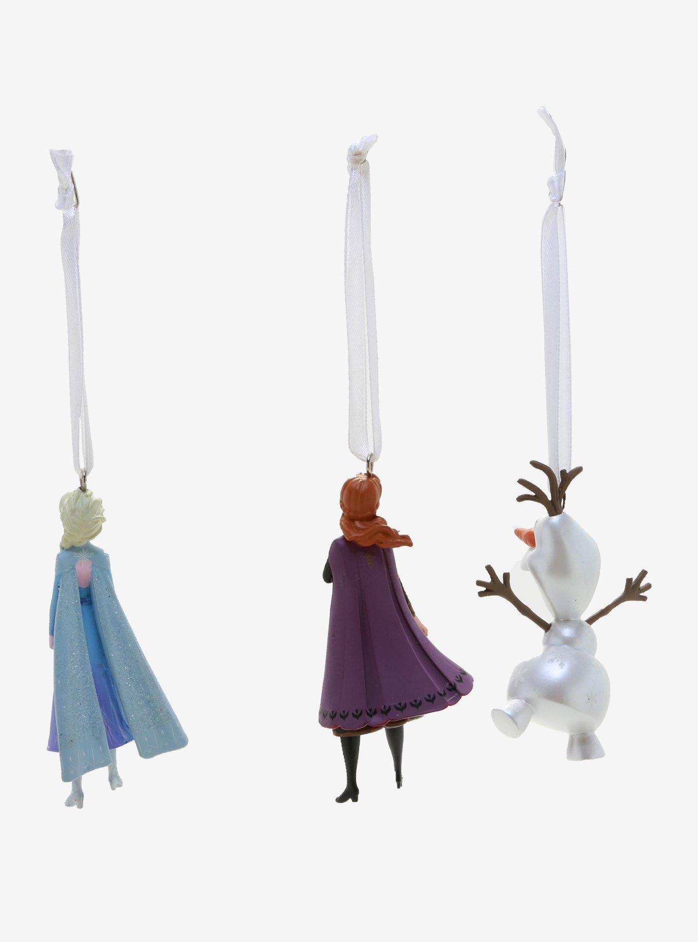 Disney Frozen 2 Elsa Anna Olaf Ornament Set, , alternate