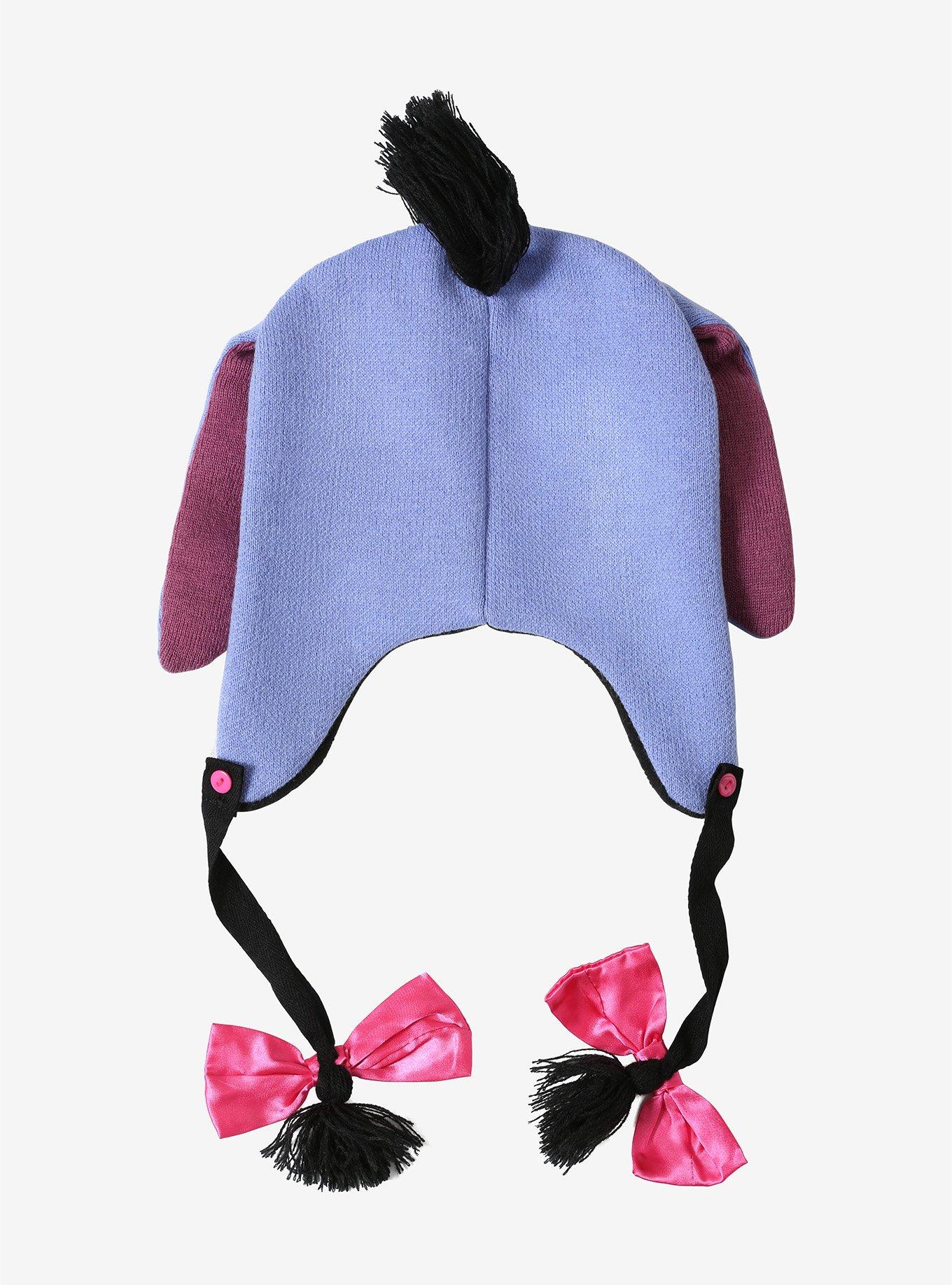 Disney Winnie The Pooh Eeyore Tassel Beanie, , alternate