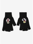 Disney Mickey Mouse & Minnie Mouse Kissing Fingerless Gloves, , alternate