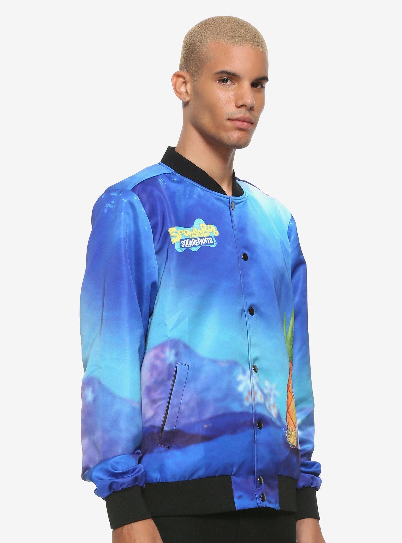 SpongeBob SquarePants Characters Sublimation Bomber Jacket, , alternate