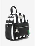 Beetlejuice Stripe Never Trust The Living Mini Backpack, , alternate