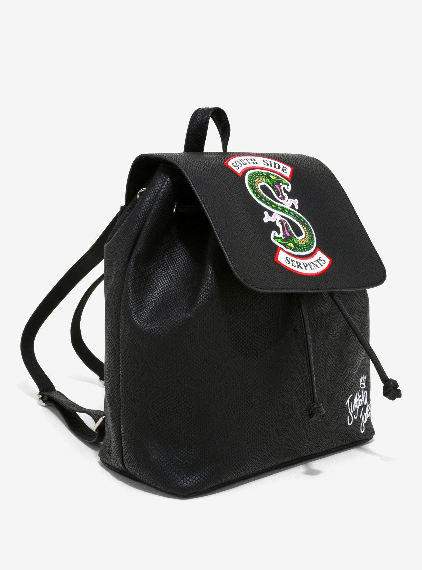 Sac à Dos Riverdale Serpents Logo - Pour École, Voyage Ou Ordinateur - Taille 44x30x13 Cm