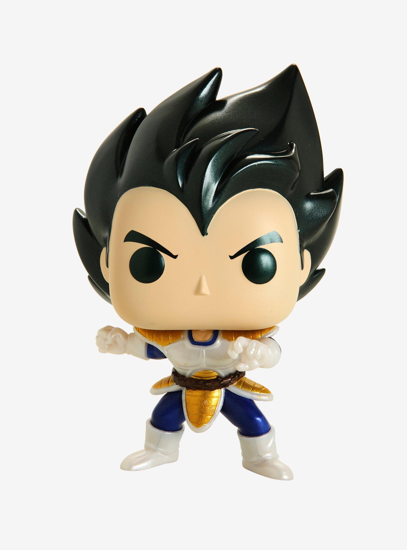 Funko Pop! Tees Dragon Ball Z Vegeta Saiyan Prince T-Shirt & Vinyl Figure (Metallic) Box Set - BoxLunch Exclusive, MULTI, alternate