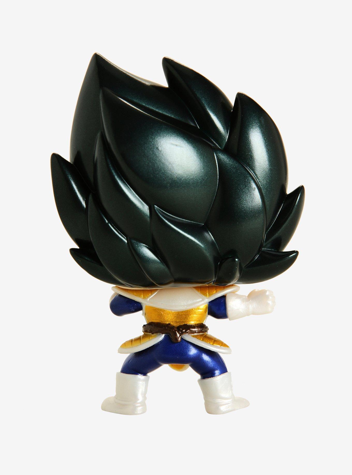 Funko Pop! Tees Dragon Ball Z Vegeta Saiyan Prince T-Shirt & Vinyl Figure (Metallic) Box Set - BoxLunch Exclusive, MULTI, alternate
