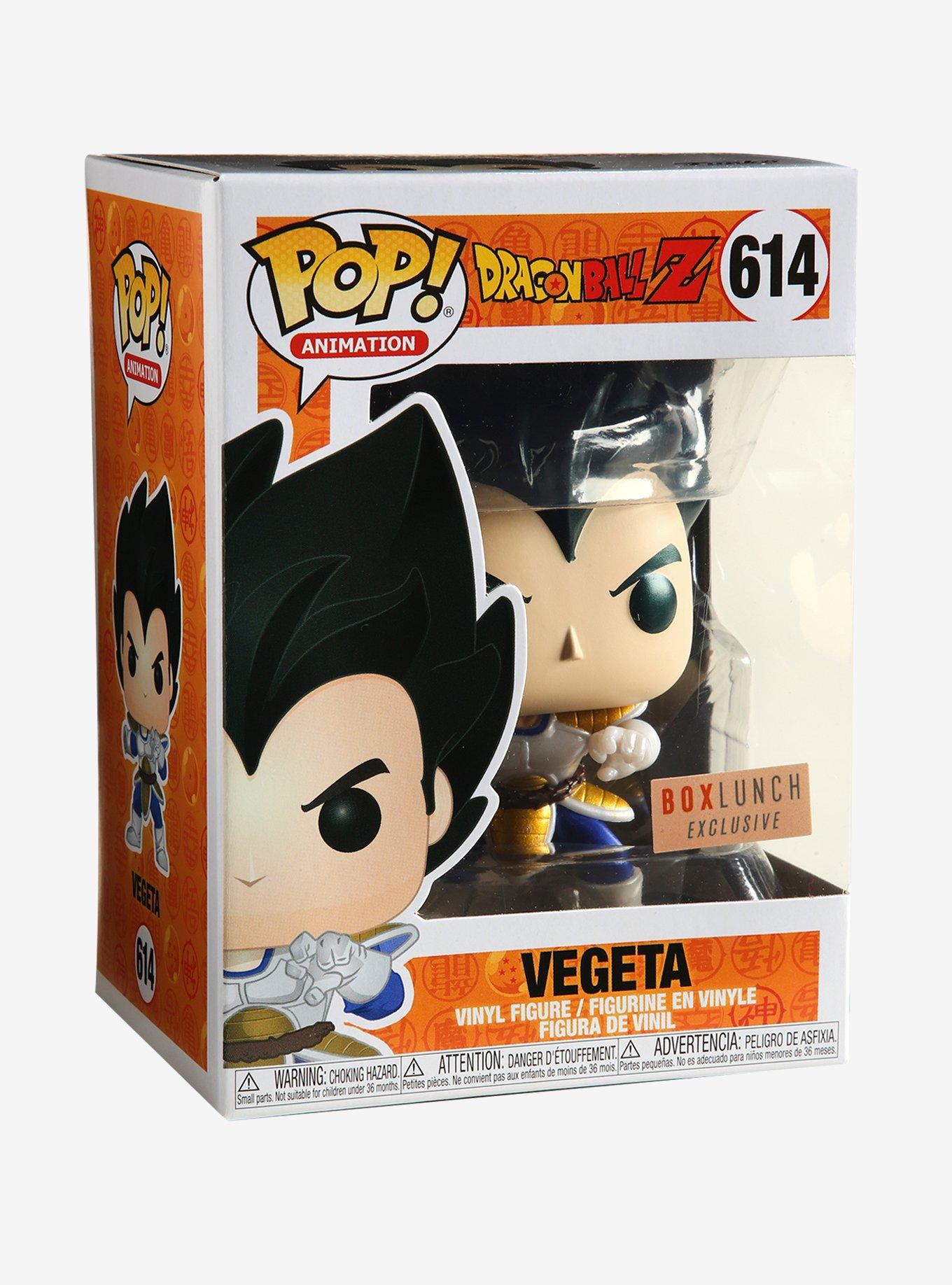 Funko Pop! Tees Dragon Ball Z Vegeta Saiyan Prince T-Shirt & Vinyl Figure (Metallic) Box Set - BoxLunch Exclusive, MULTI, alternate