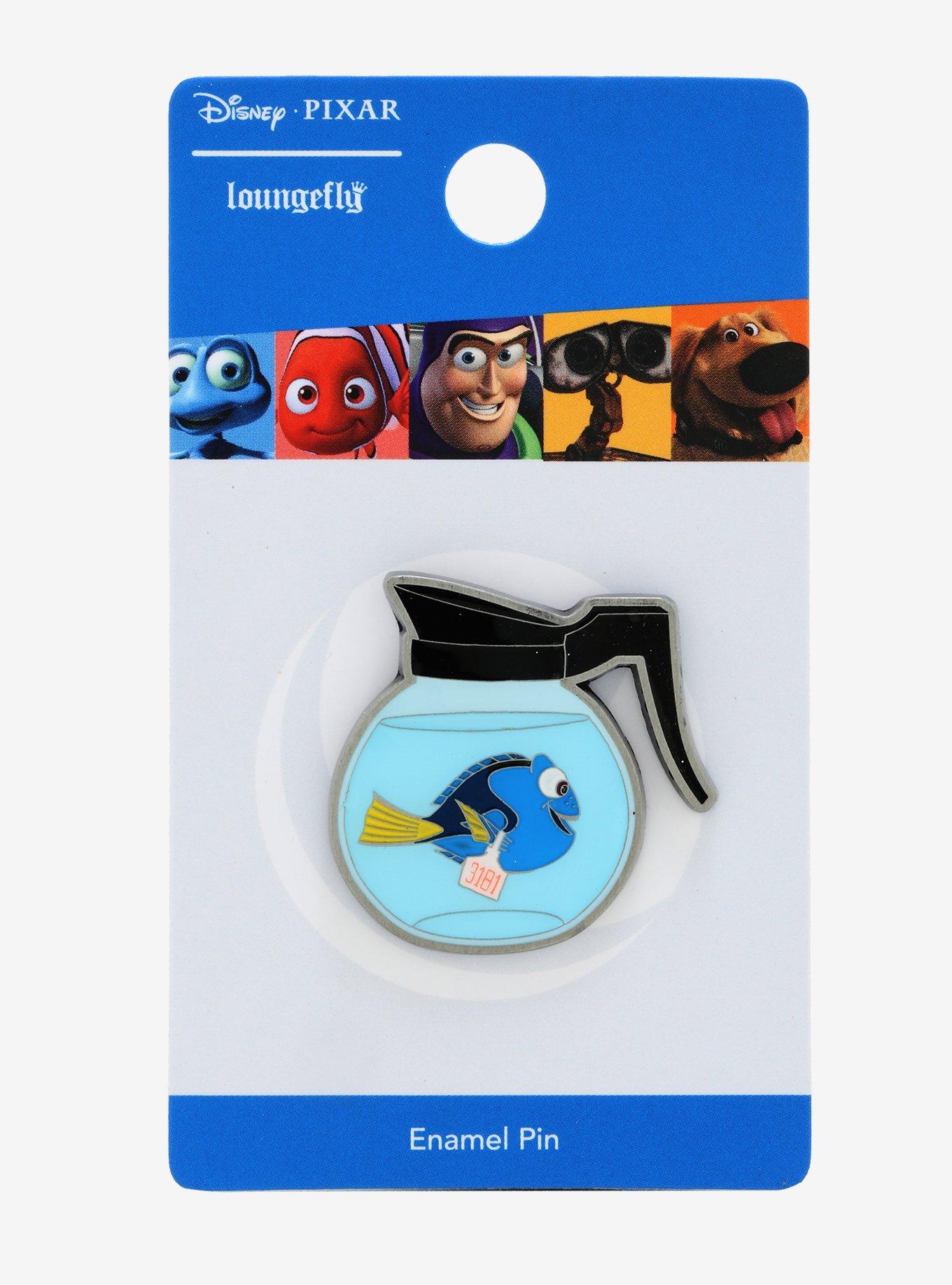 Loungefly Disney Pixar Finding Dory Coffee Pot Enamel Pin, , alternate