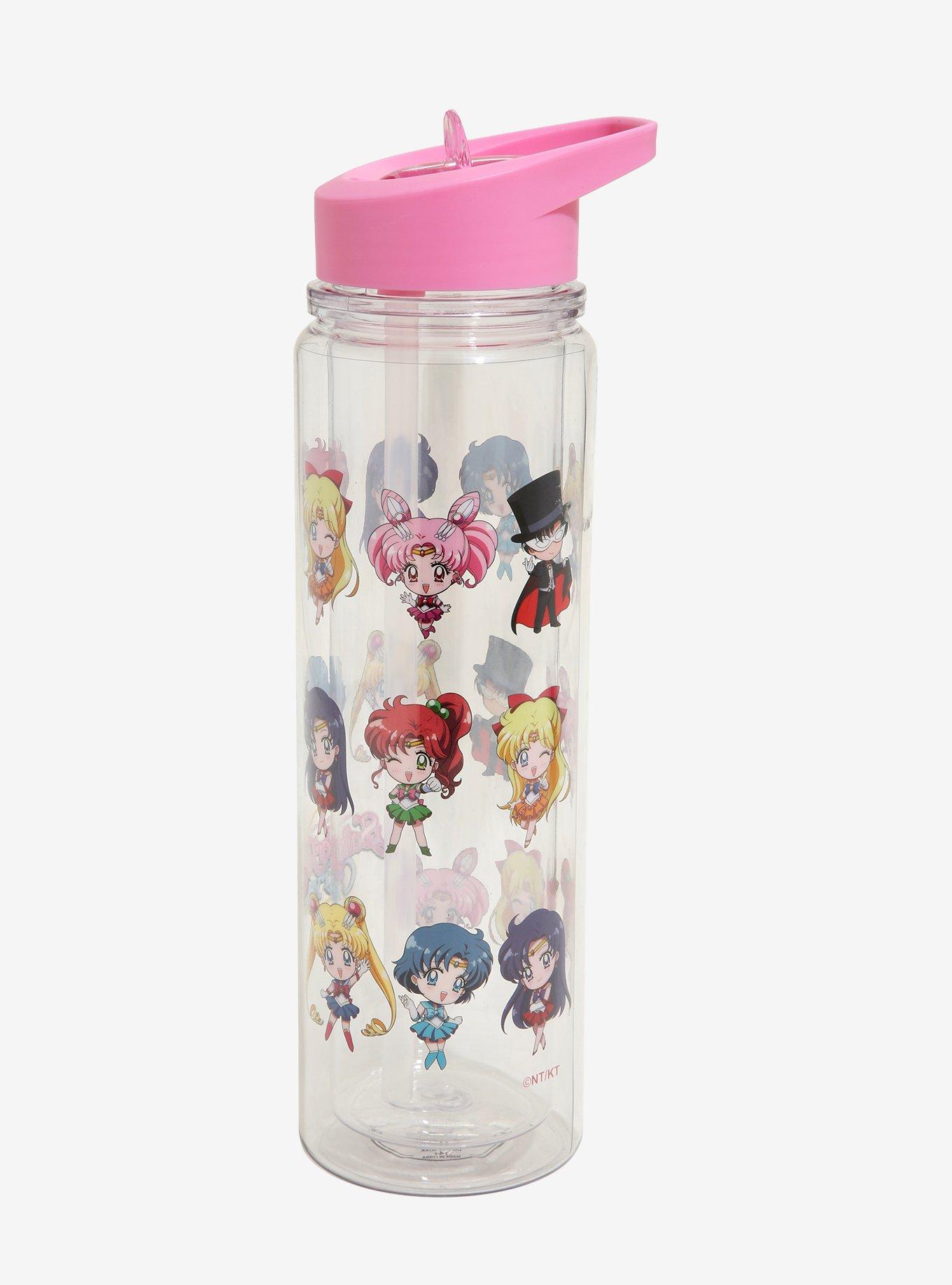 Sailor Moon Crystal Chibi Water Bottle - BoxLunch Exclusive, , alternate