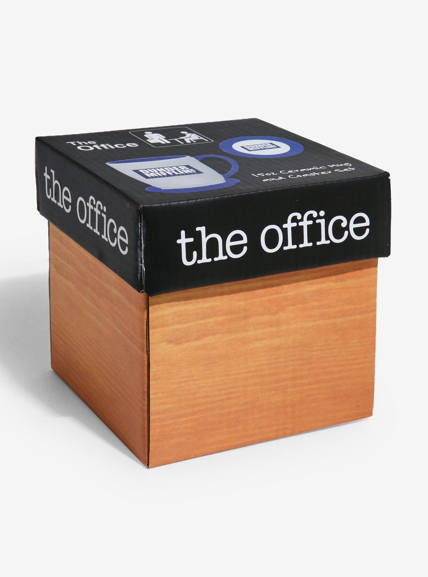 The Office Dunder Mifflin Mug & Coaster Set - BoxLunch Exclusive, , alternate