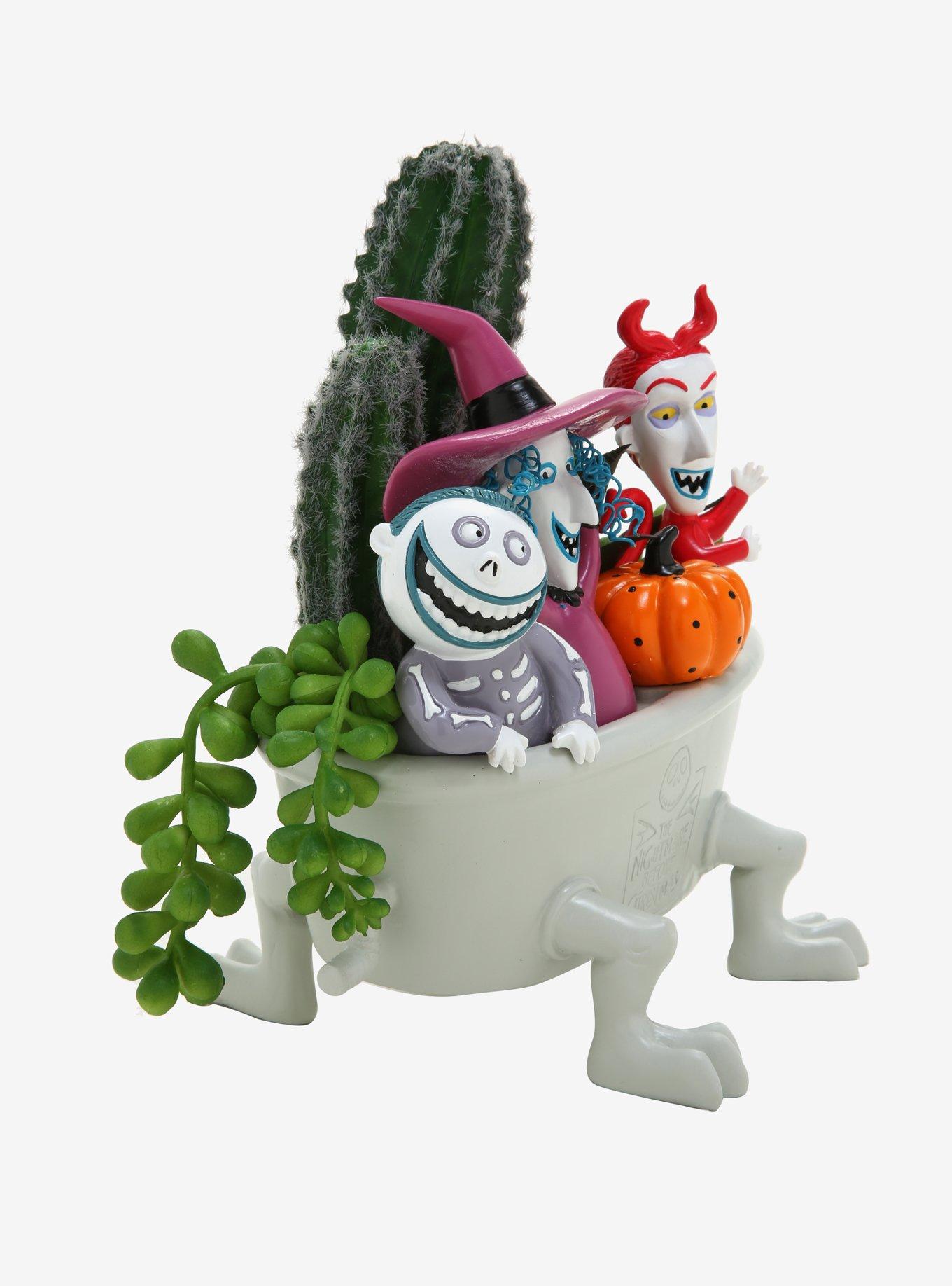 Disney The Nightmare Before Christmas Walking Bathtub Faux Succulent Planter, , alternate