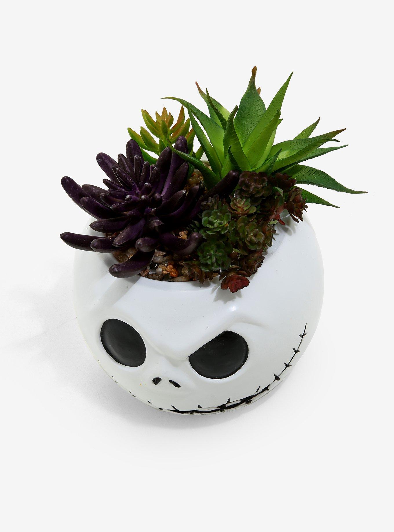Disney The Nightmare Before Christmas Jack Skellington Faux Succulent Planter, , alternate