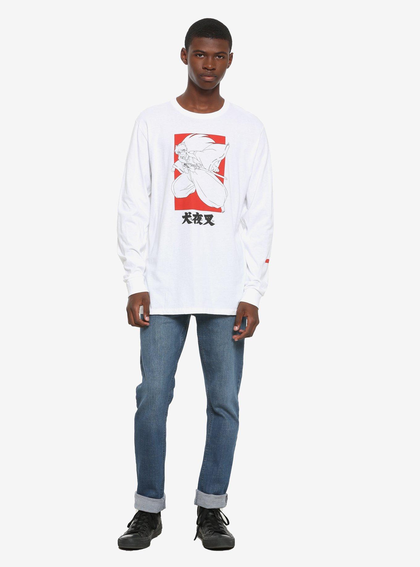 Inuyasha Red & Black Long-Sleeve T-Shirt, MULTI, alternate